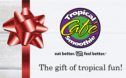 Tropical Smoothie Cafe Gift Card Giveaway