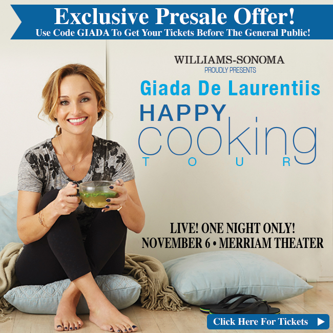 Giada De Laurentiis Book Tour Stop In Philadelphia