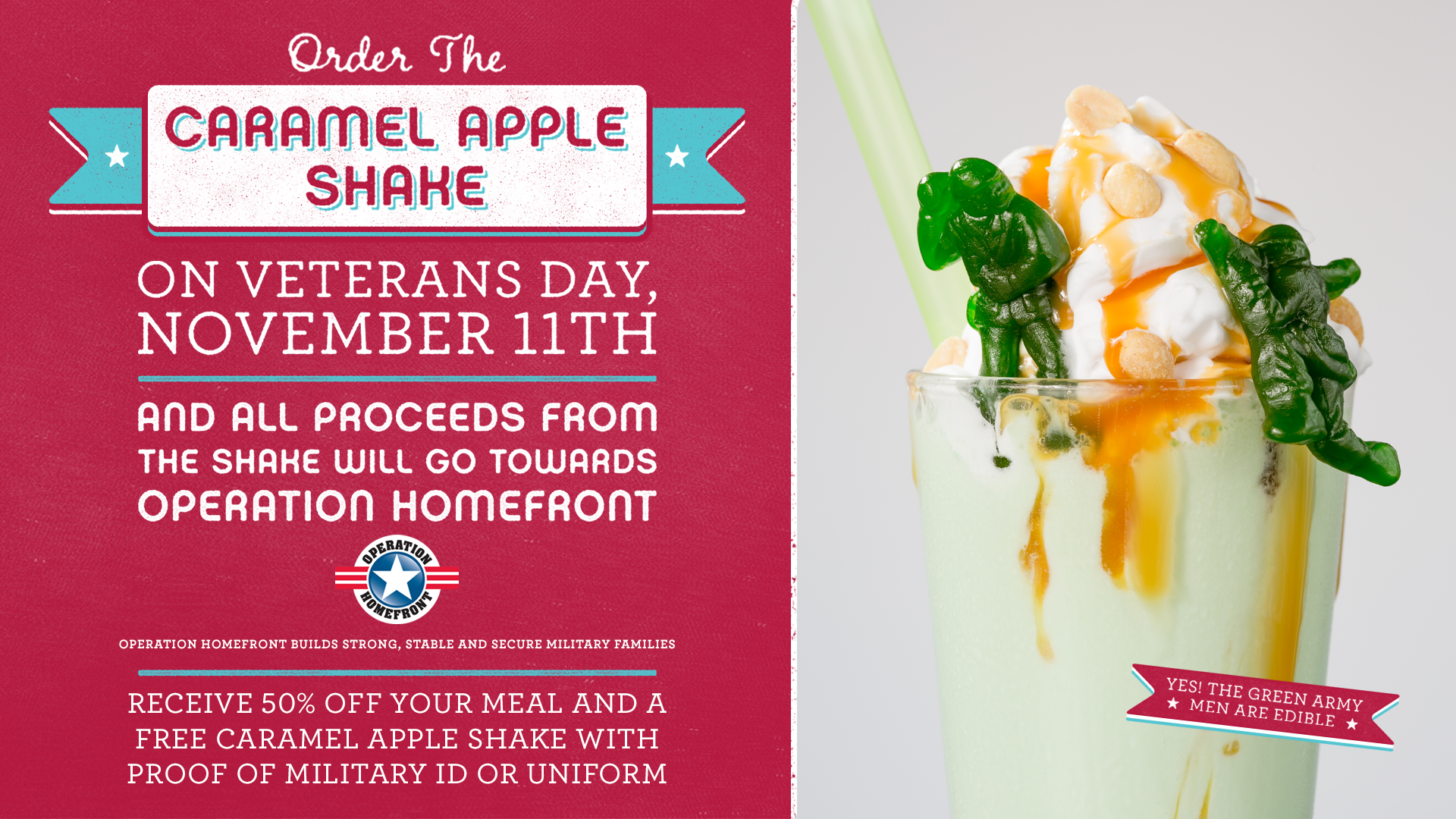 Help A Veteran at Grub Burger Bar on Veteran’s Day