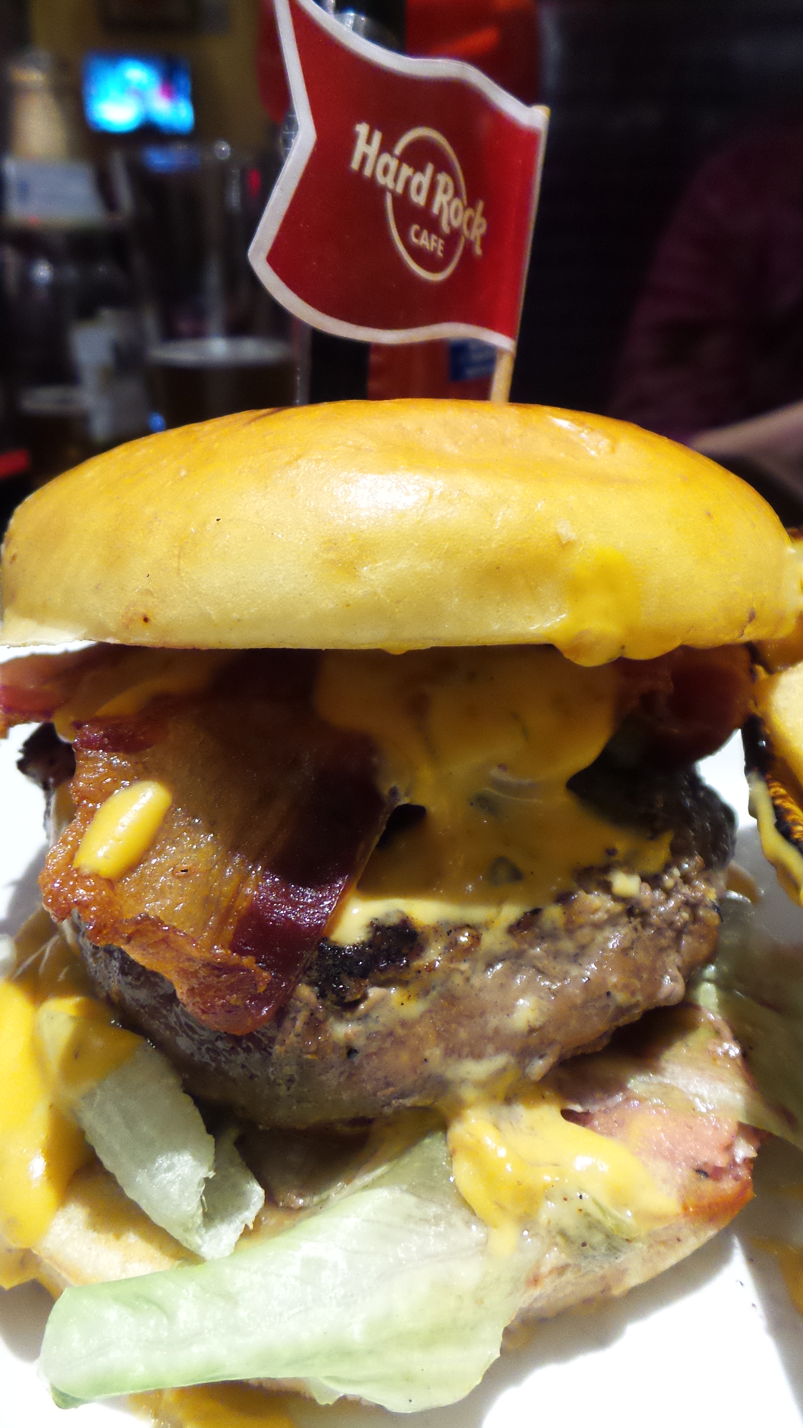 Modelo Especial Bacon Cheeseburger at Hard Rock Cafe Philadelphia