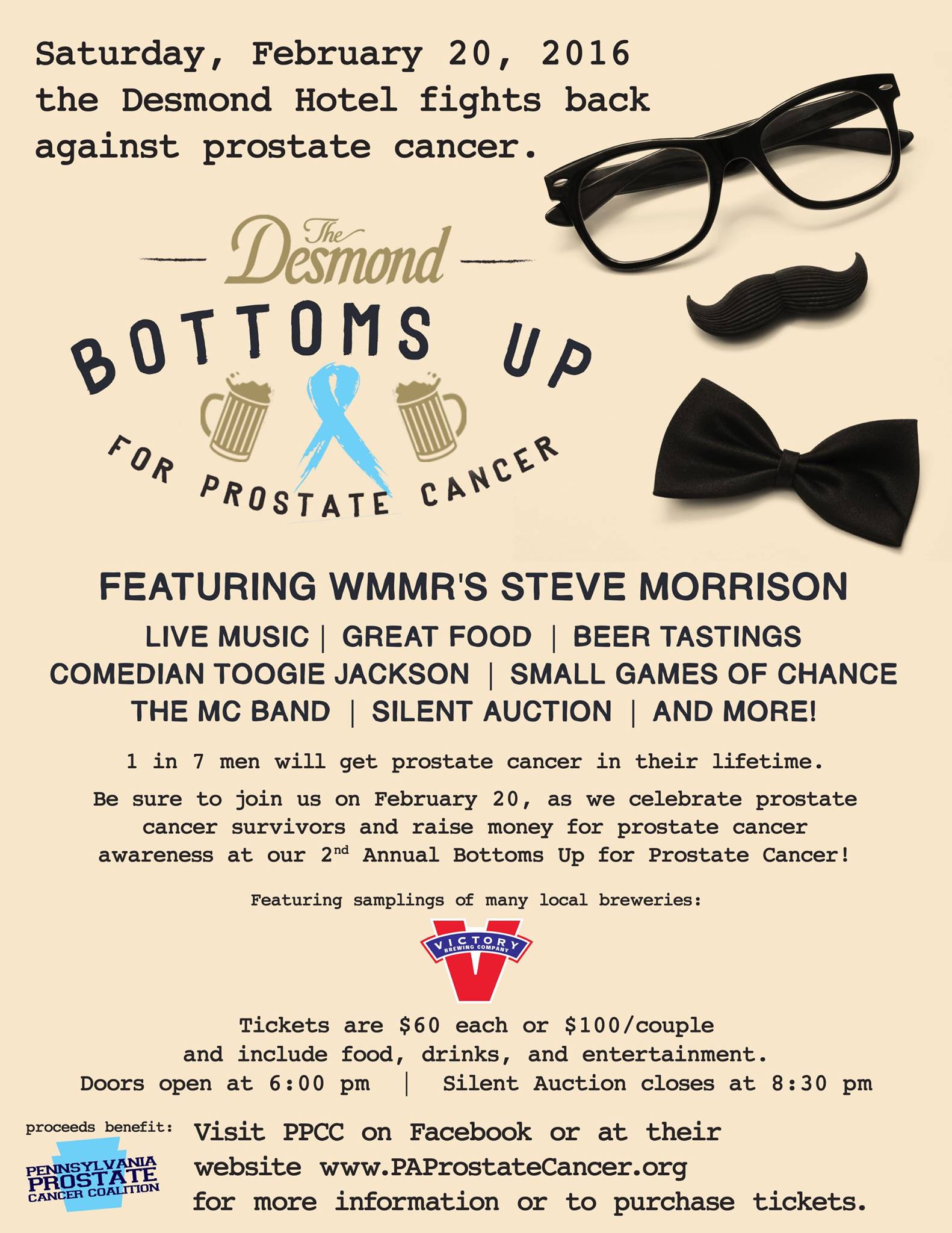 Bottoms Up For Prostate Cancer