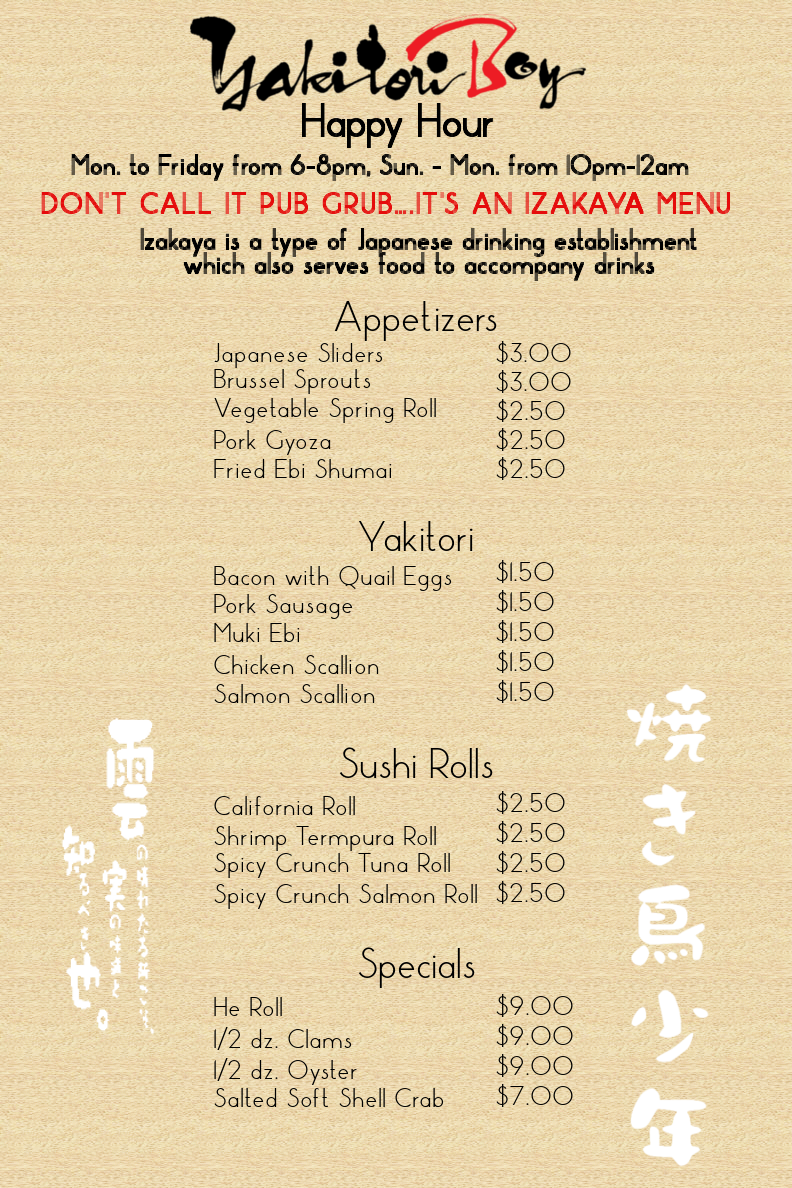 Yakitori Boy to Celebrate the Year of the Monkey this Sunday