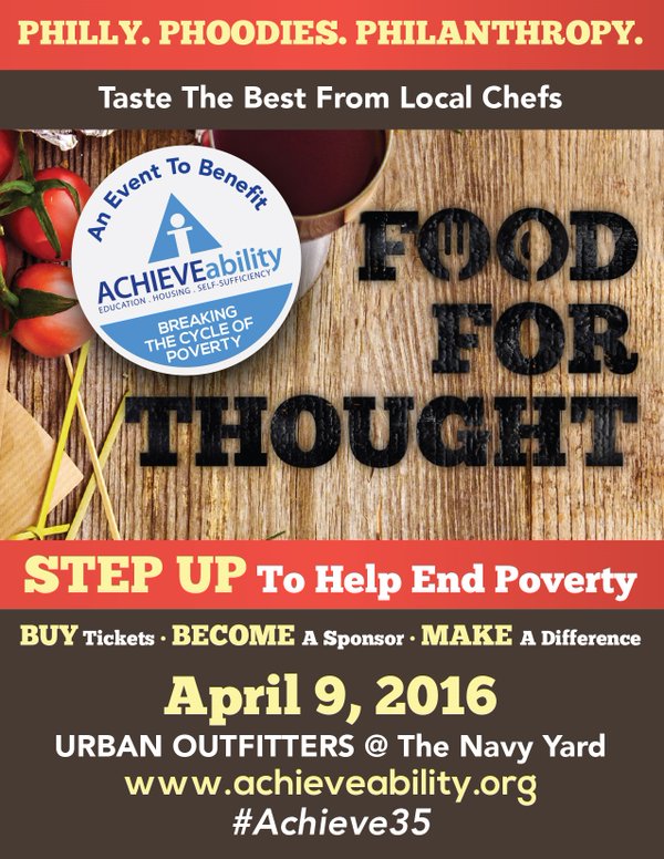 Food for Thought 2016 Benefiting ACHIEVEability at Urban Outfitters