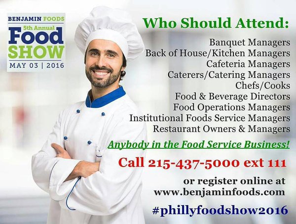 Philly Food & Restaurant Supply Show by Benjamin Foods