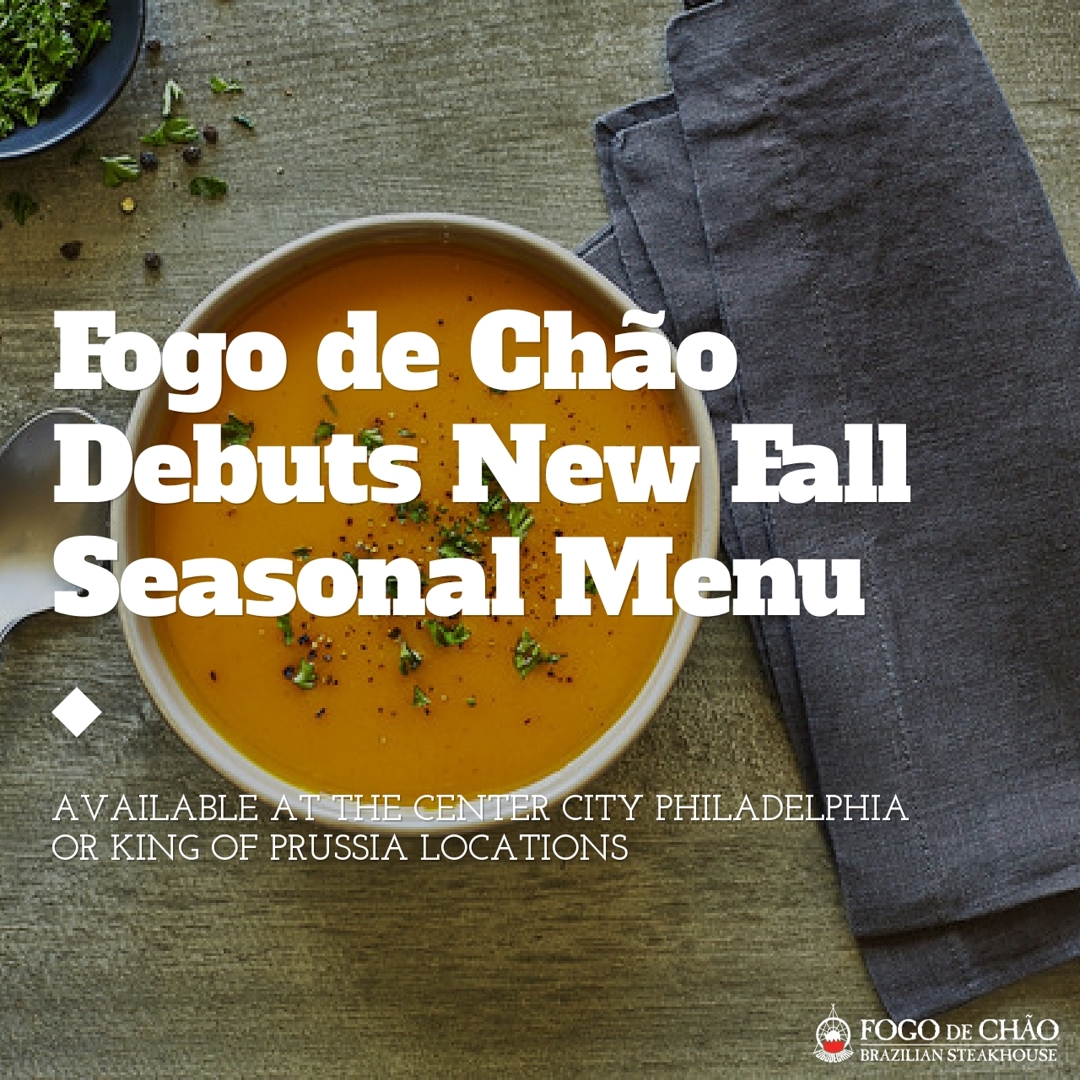 Fogo de Chão Debuts New Fall Seasonal Menu