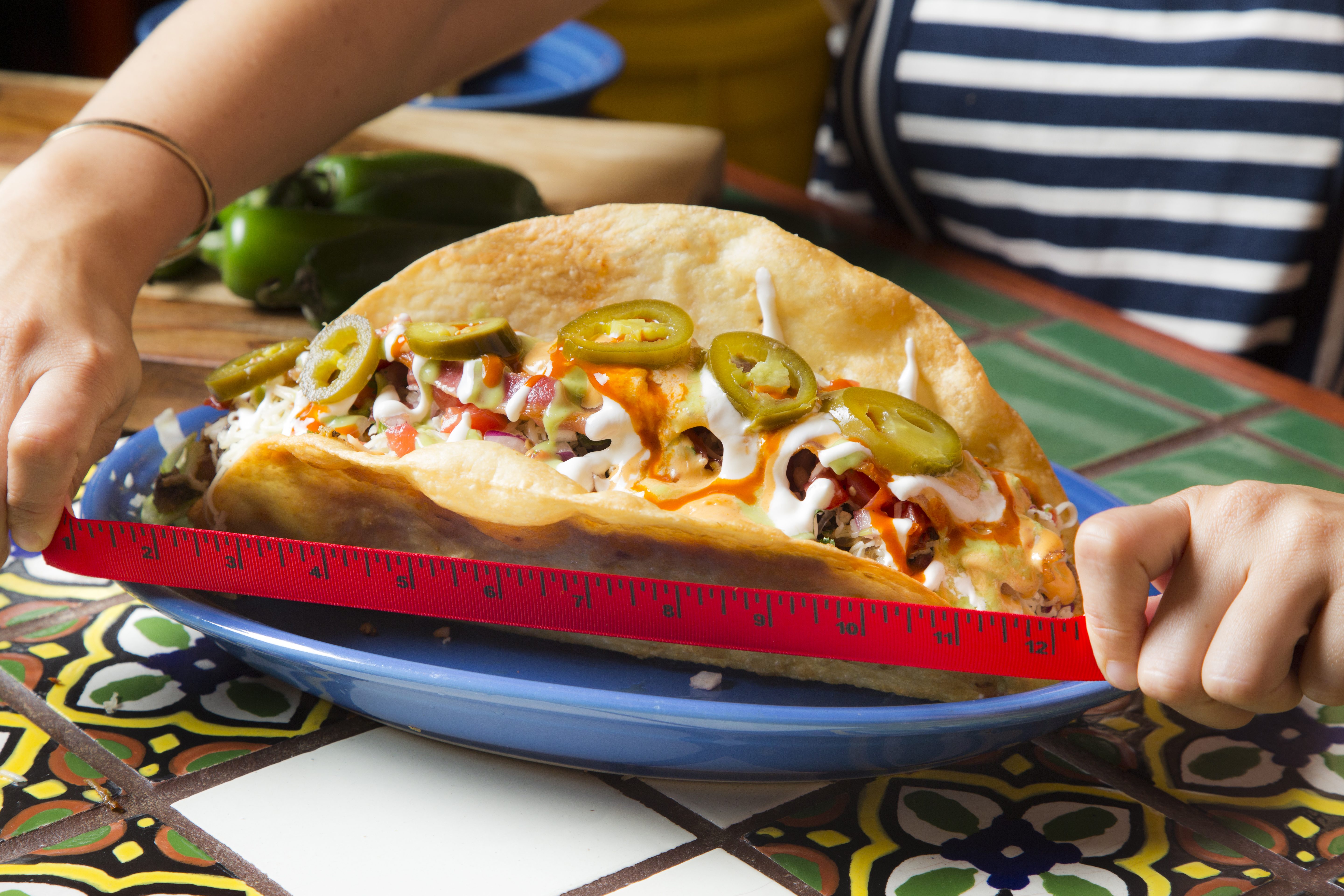 Meet the Taco Gigante at Margaritas