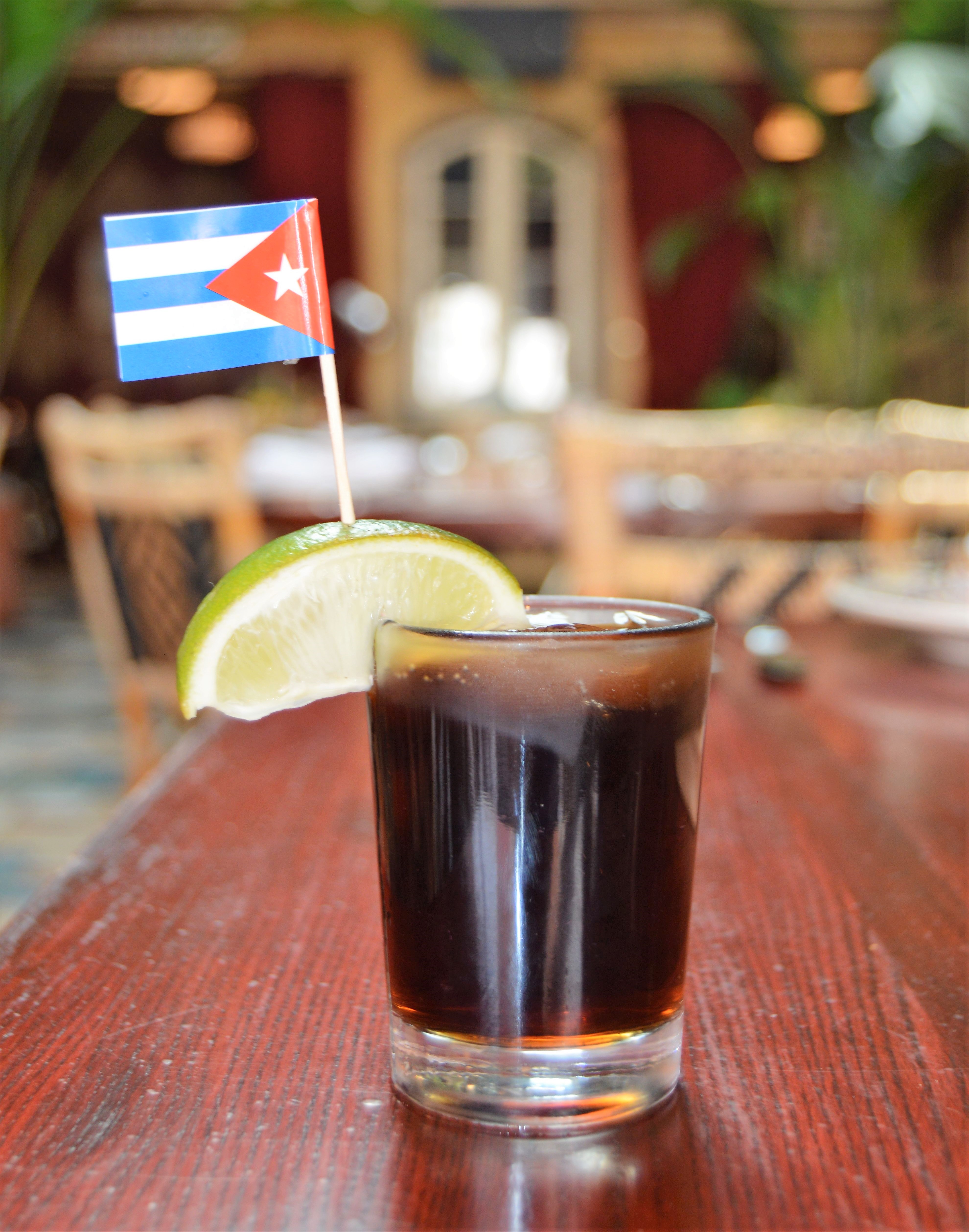 Complimentary Cuba Libre Cocktail at Old City’s Cuba Libre