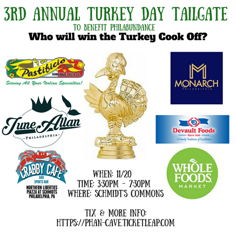 Bites, Brews and the Birds: The 3rd Annual Turkey Day Tailgate