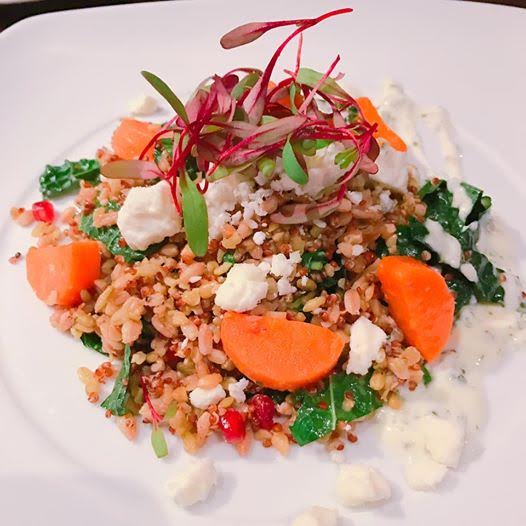 Skinny Grub: Winter Super Grain Salad at Harvest Seasonal Grill