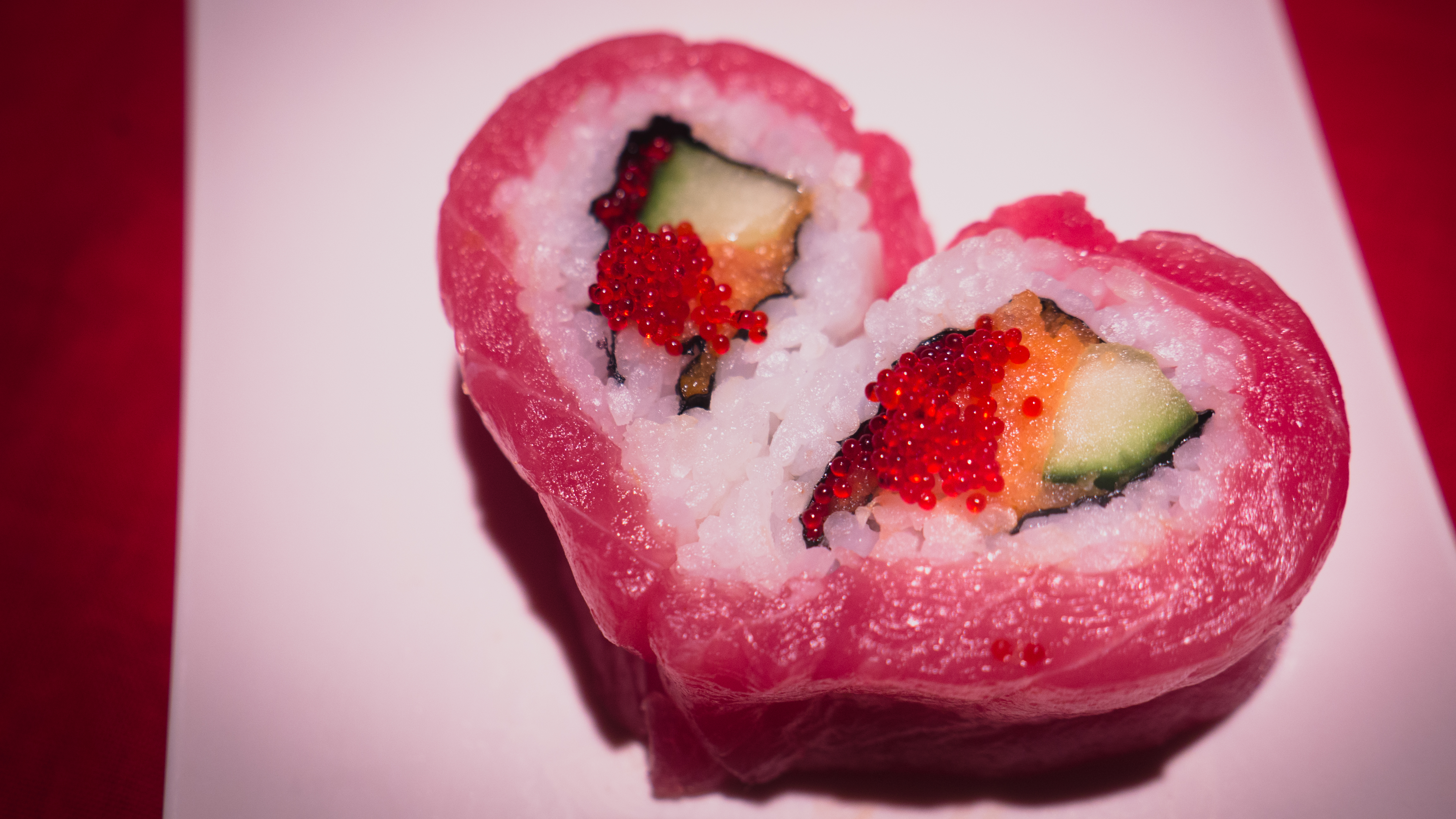 Heart Shaped Sushi and More at Yakitori Boy