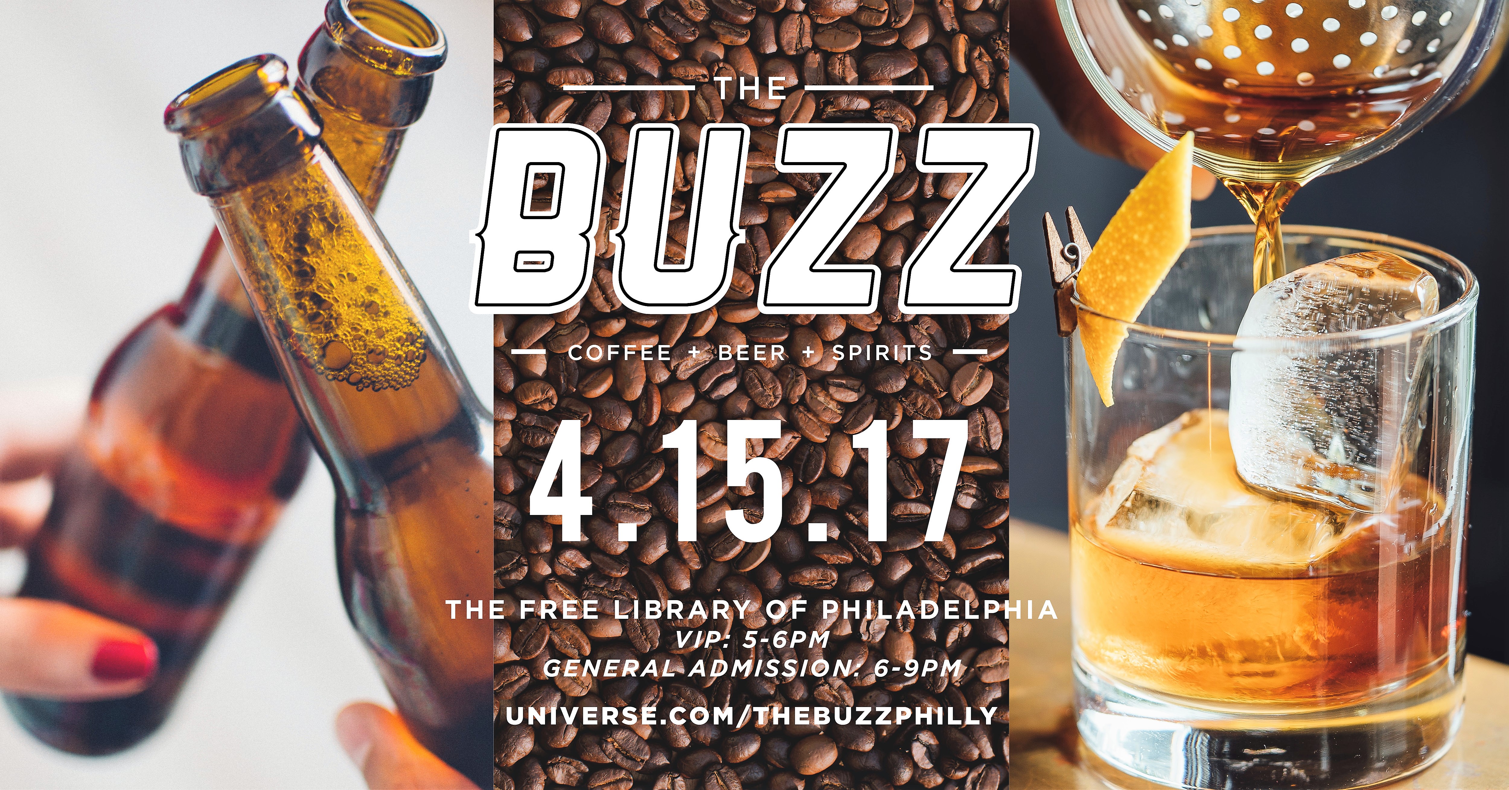 The Buzz: Coffee, Beer & Spirits Festival at The Free Library