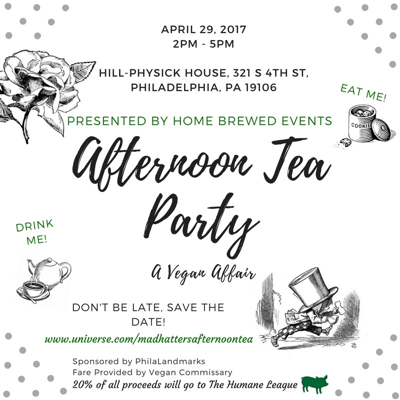 Afternoon Tea Party: A Vegan Affair by Home Brewed Events