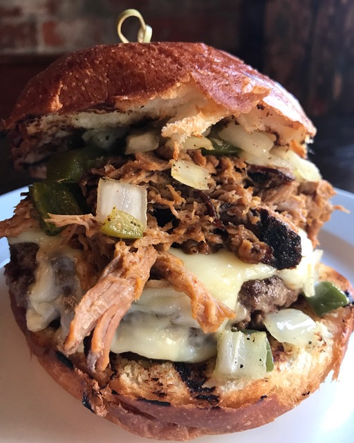 Grubspotting: Tax Man Wants Your Cheddar Burger + Beer + Shot