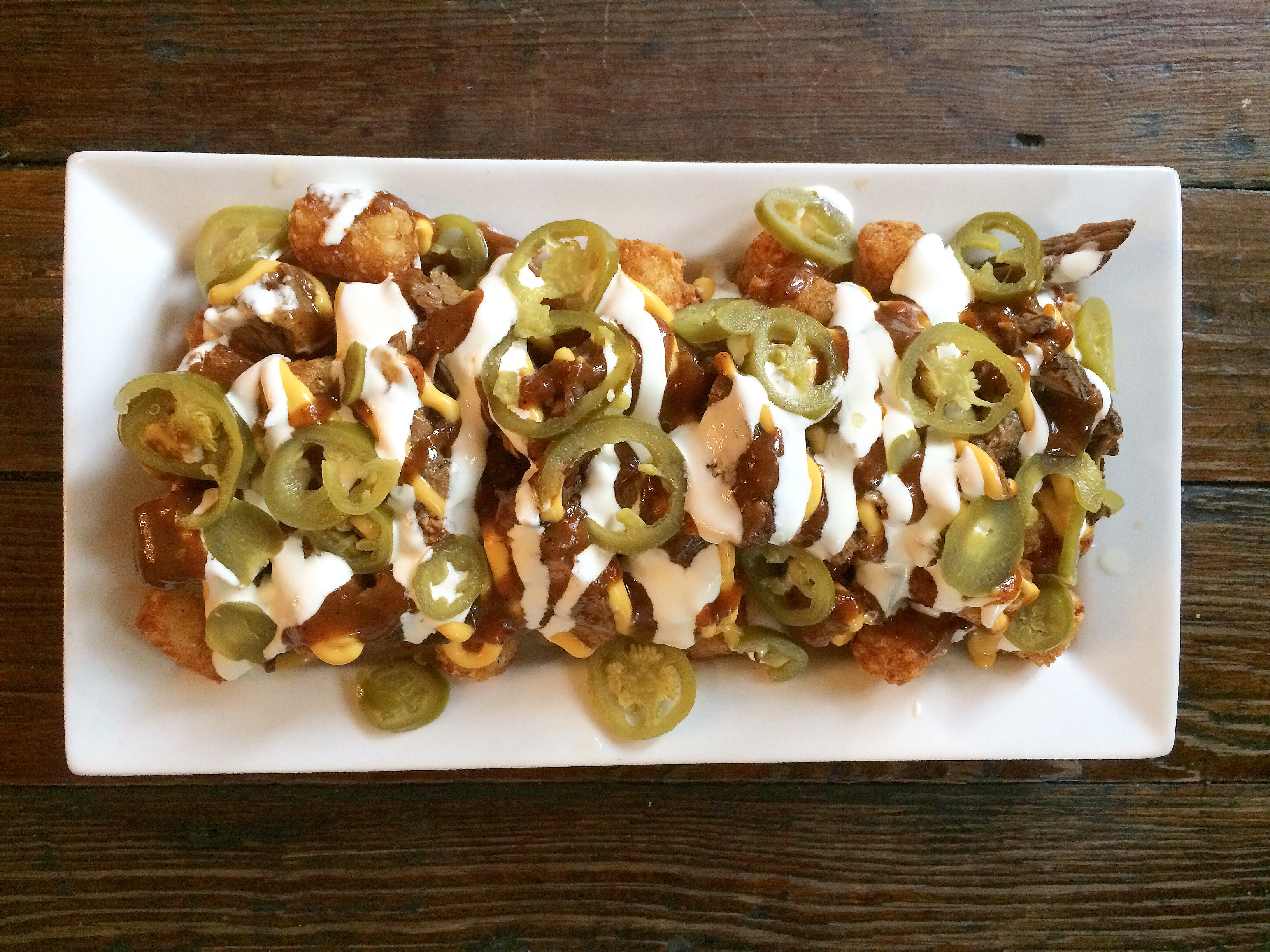 Grubspotting: Loaded Tots at PHS Pop Up Garden