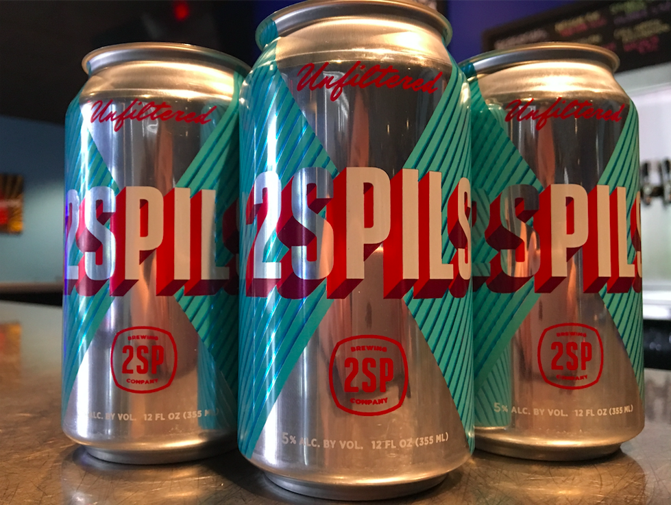 Delco’s 2SP Brewing Company Adds 2SPils Unfiltered Pilsner in Cans