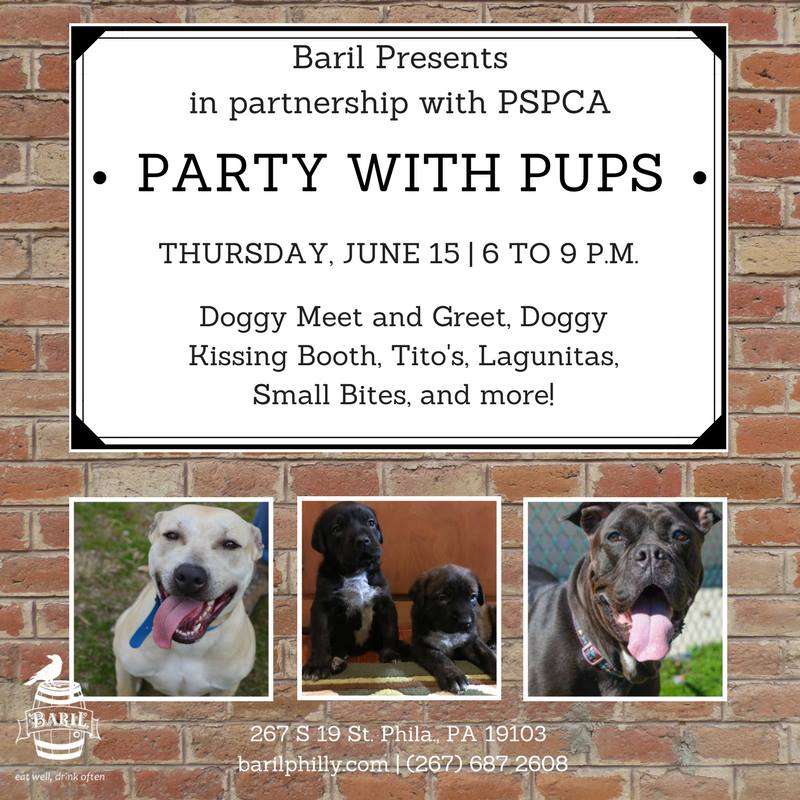 Party with Pups at Baril