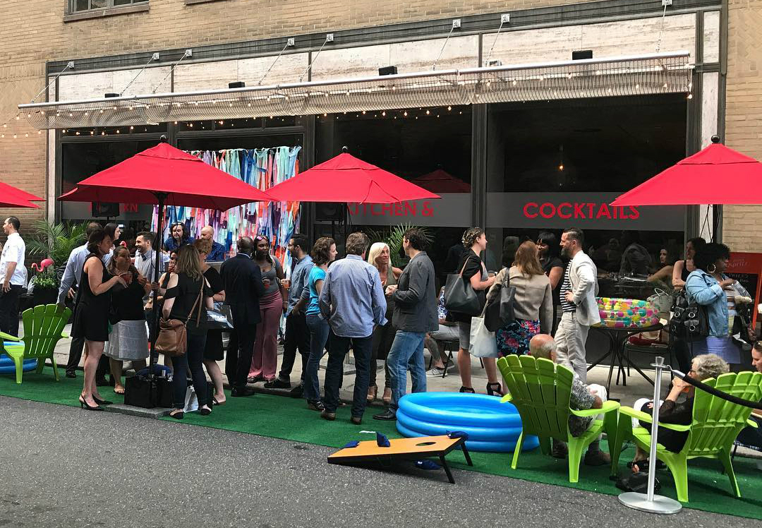 Square 1682 Launches Sidewalk Summertime Chill Zone Complete with Yacht Rock & Singing Bartender