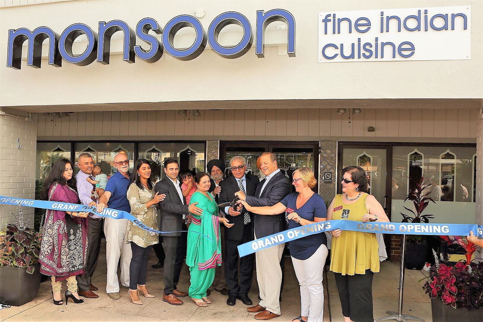 Monsoon Fine Indian Cuisine Grand Opening in Cherry Hill