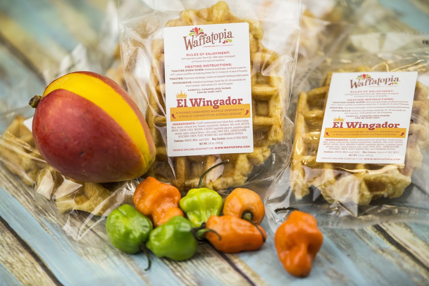 El Wingador & Waffatopia® Team Up on Special Waffle