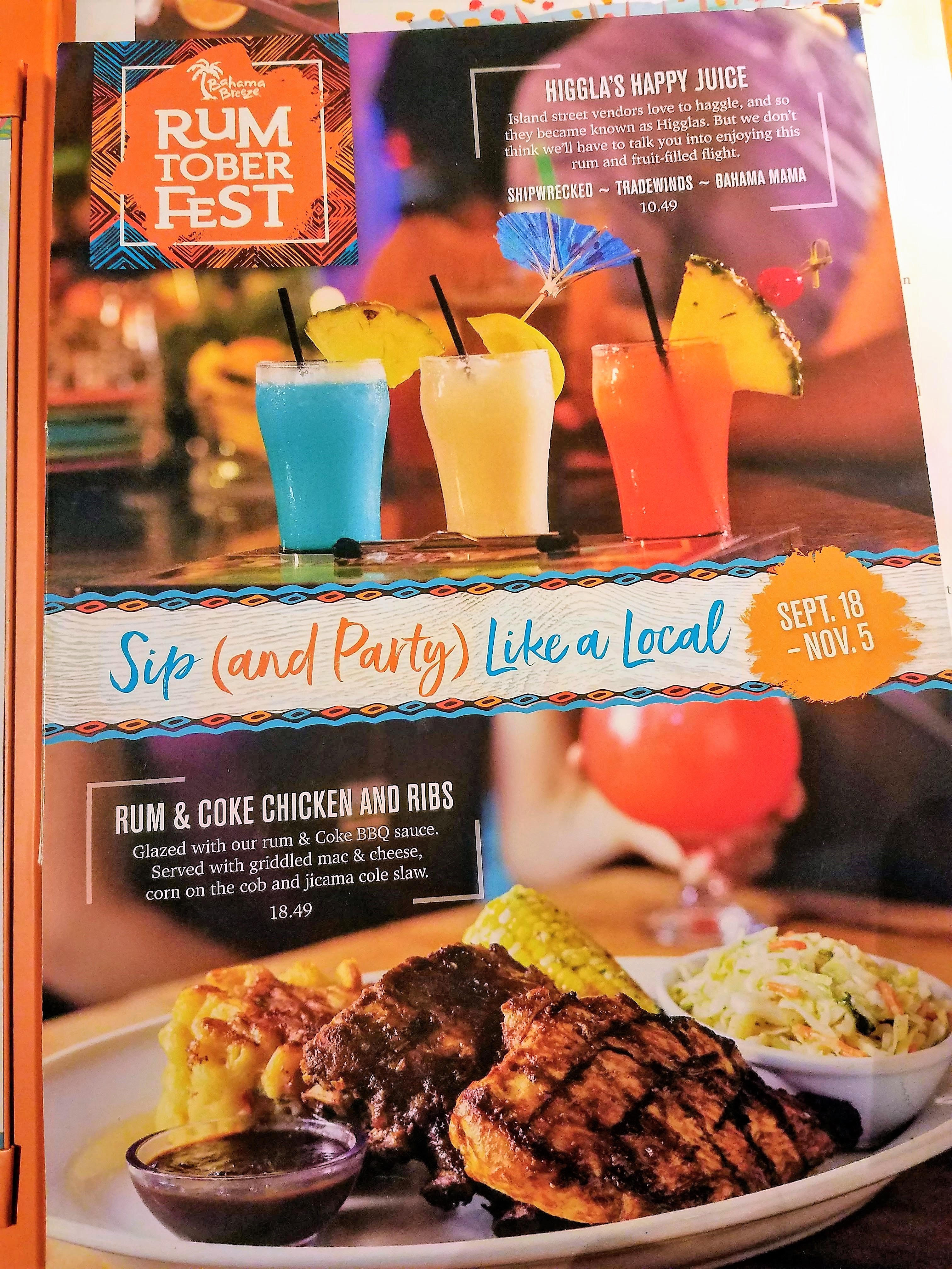 Rumtoberfest at Bahama Breeze