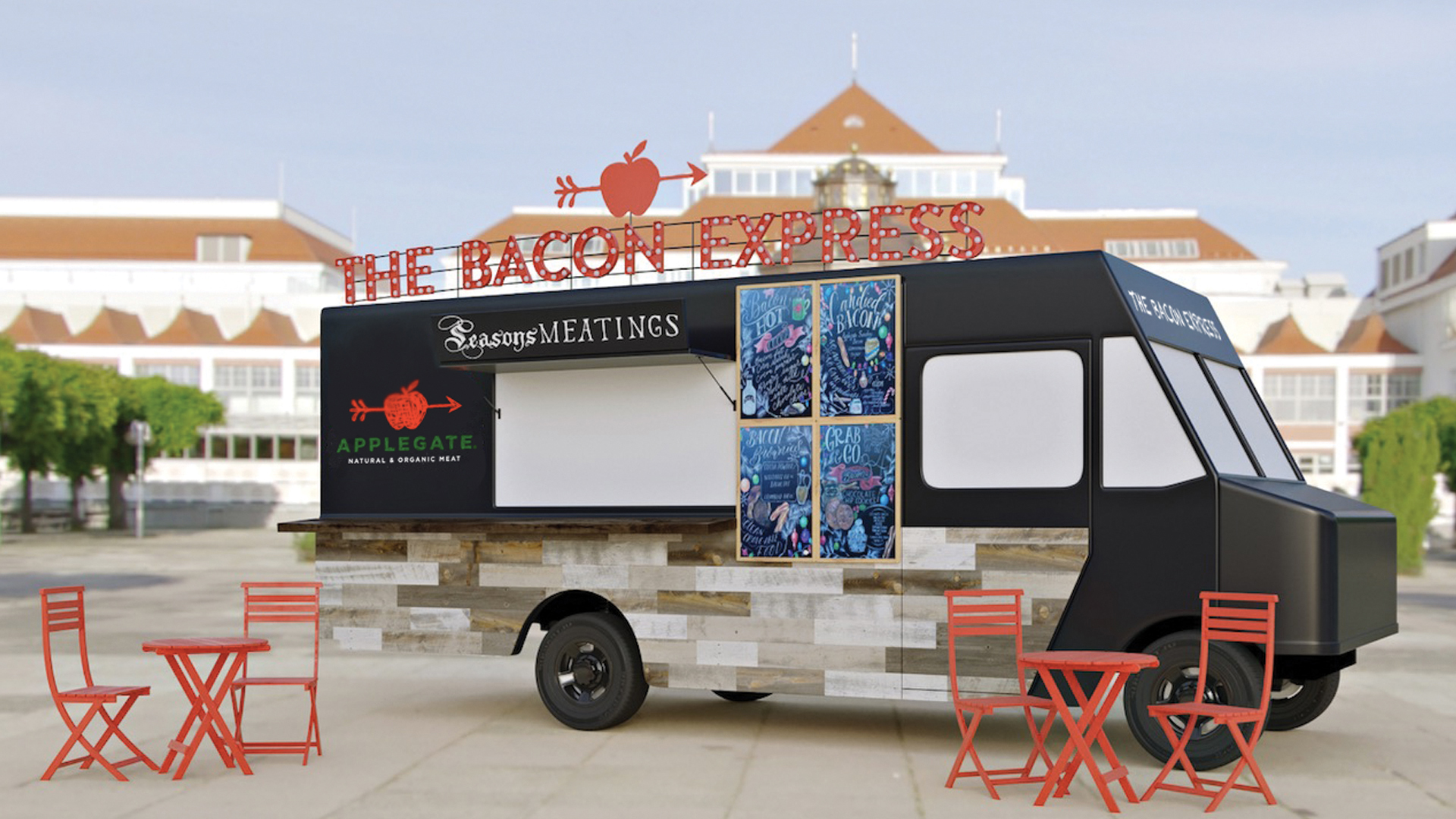 The Bacon Express Food Truck by Applegate is Coming to Dilworth Park’s Wintergarden