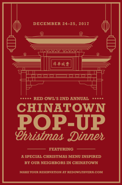 Red Owl Tavern’s Chinatown Pop-Up on Christmas Day