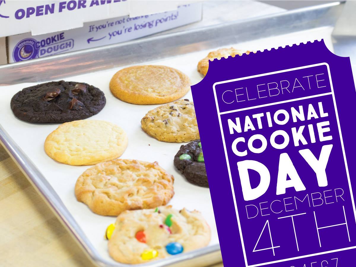Free Cookie at Insomnia Cookies for National Cookie Day
