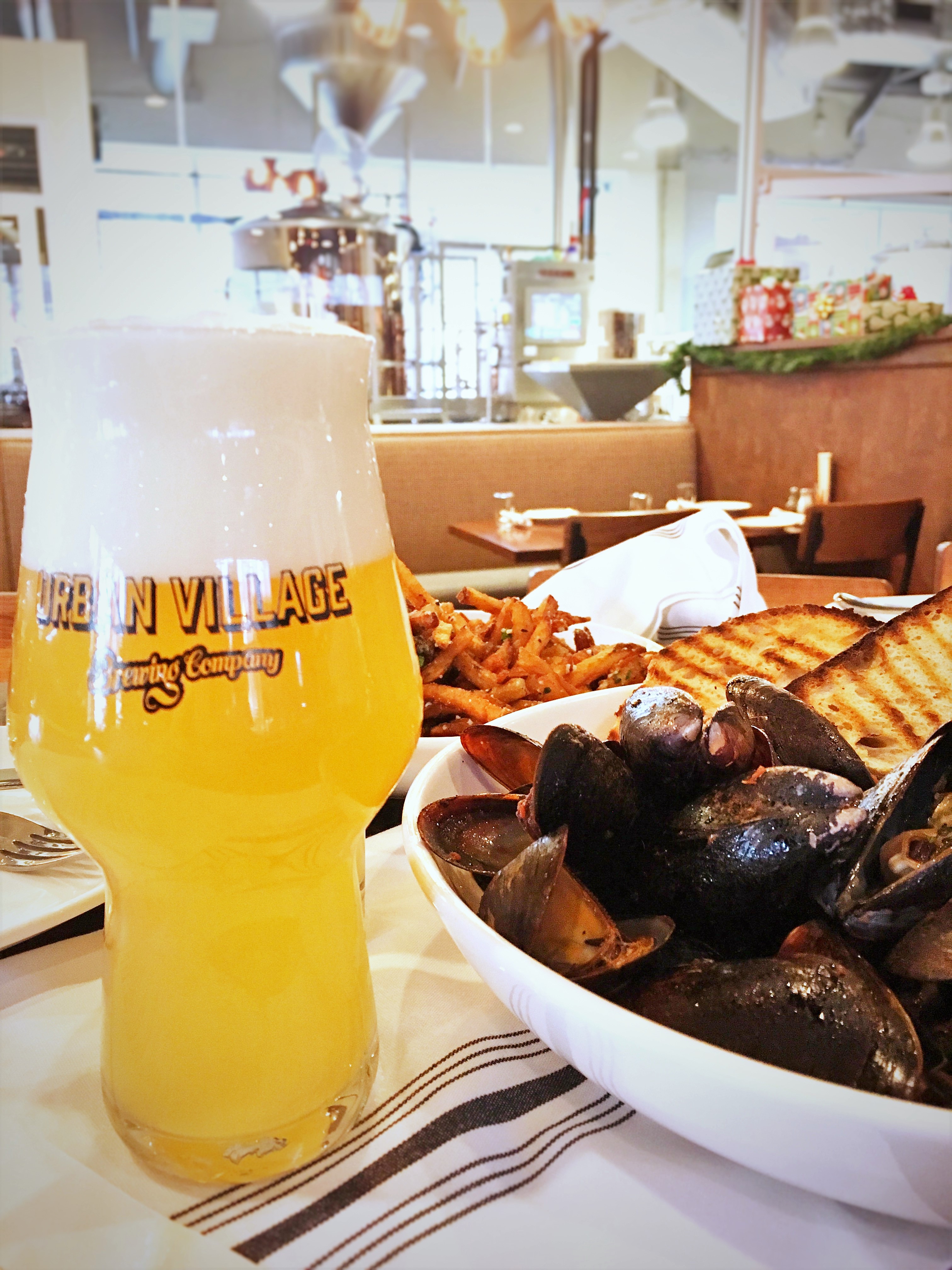 7 Fishes & 7 Beers at Urban Village Brewing