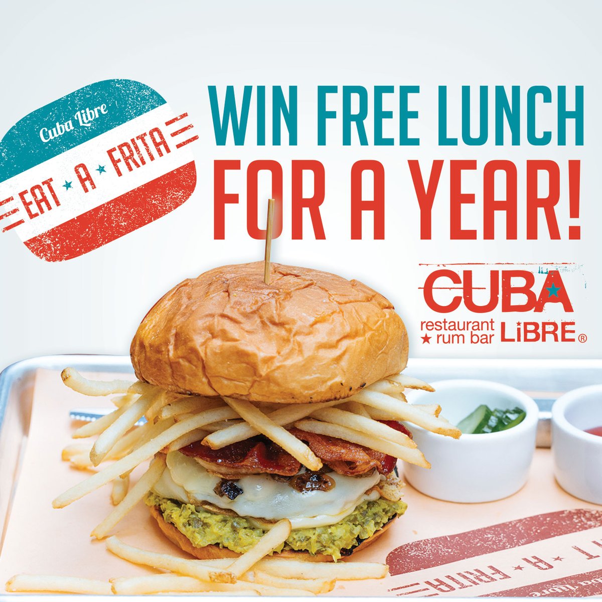 Cuba Libre Restaurant & Rum Bar to Award One Lucky Winner Free Lunch for a Year