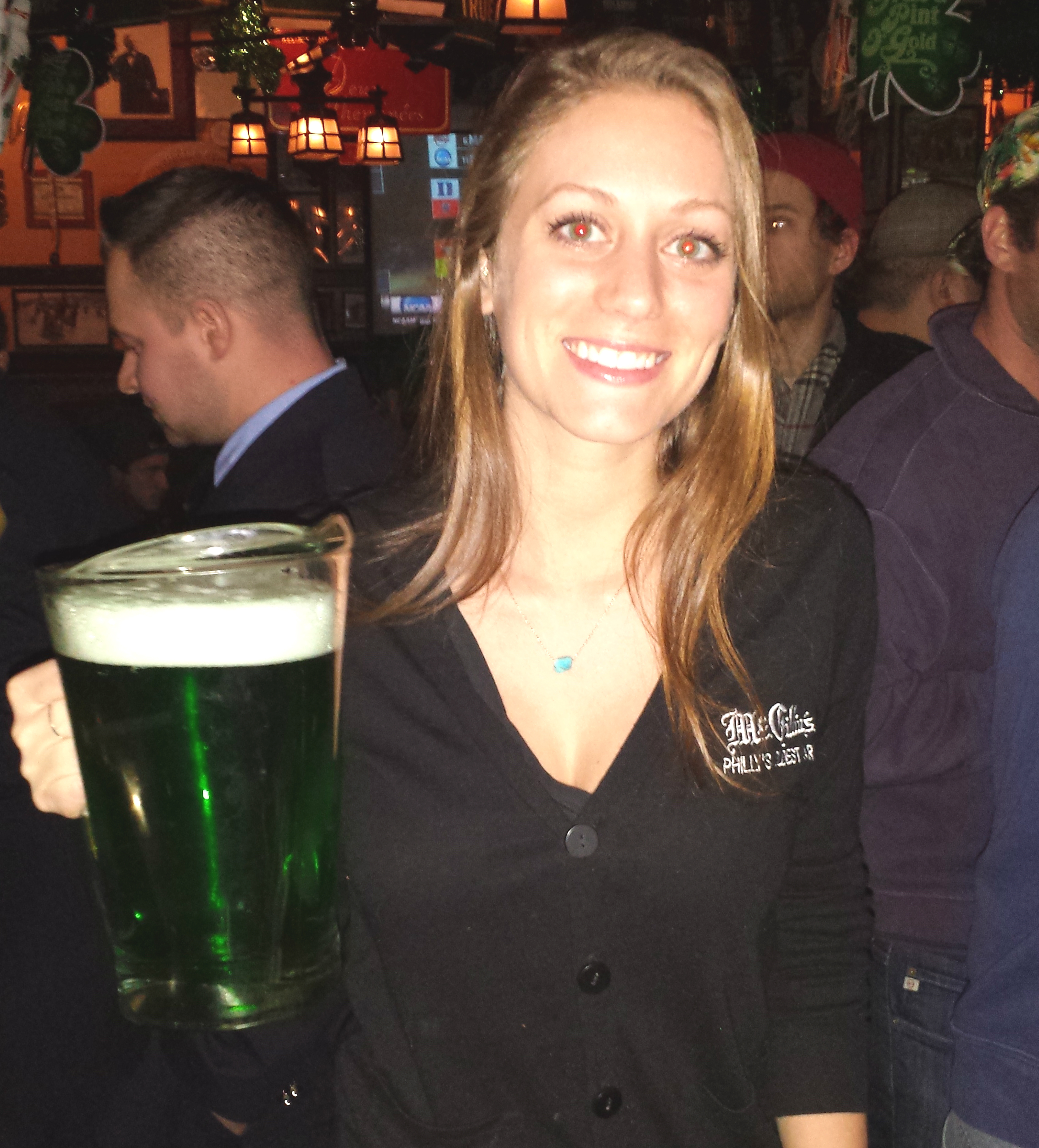 Green Beer & Iggletini at McGillin’s Ale House