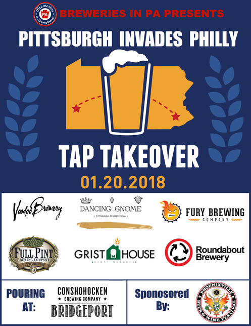 Pittsburgh Invades Philly Tap Takeover