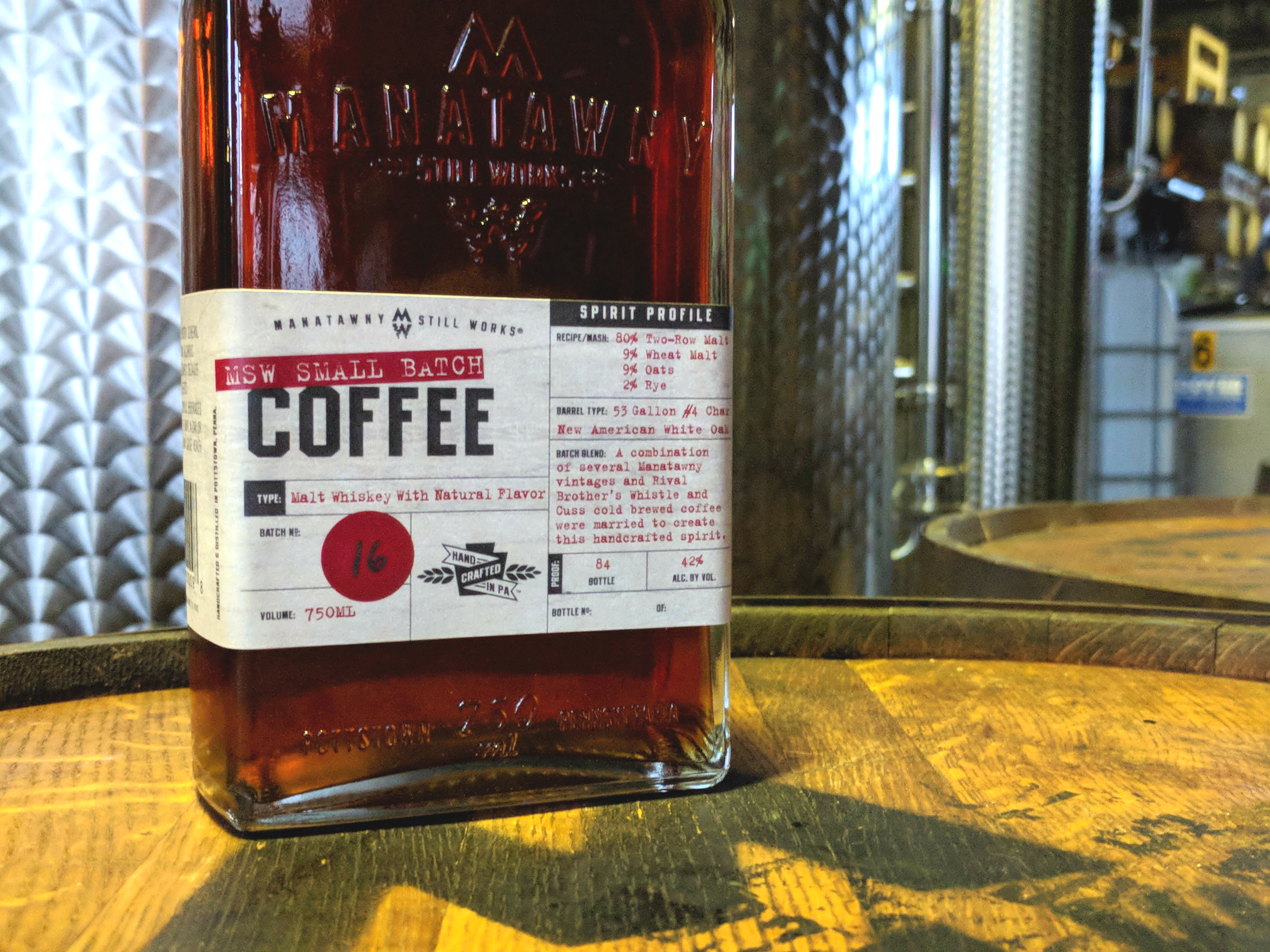 Manatawny Still Works and Rival Bros. Collaborate & Launch Coffee Whiskey
