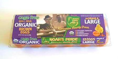 Kreider Farms Introduces Noah’s Pride™ Cage Free and Organic Cage Free Eggs