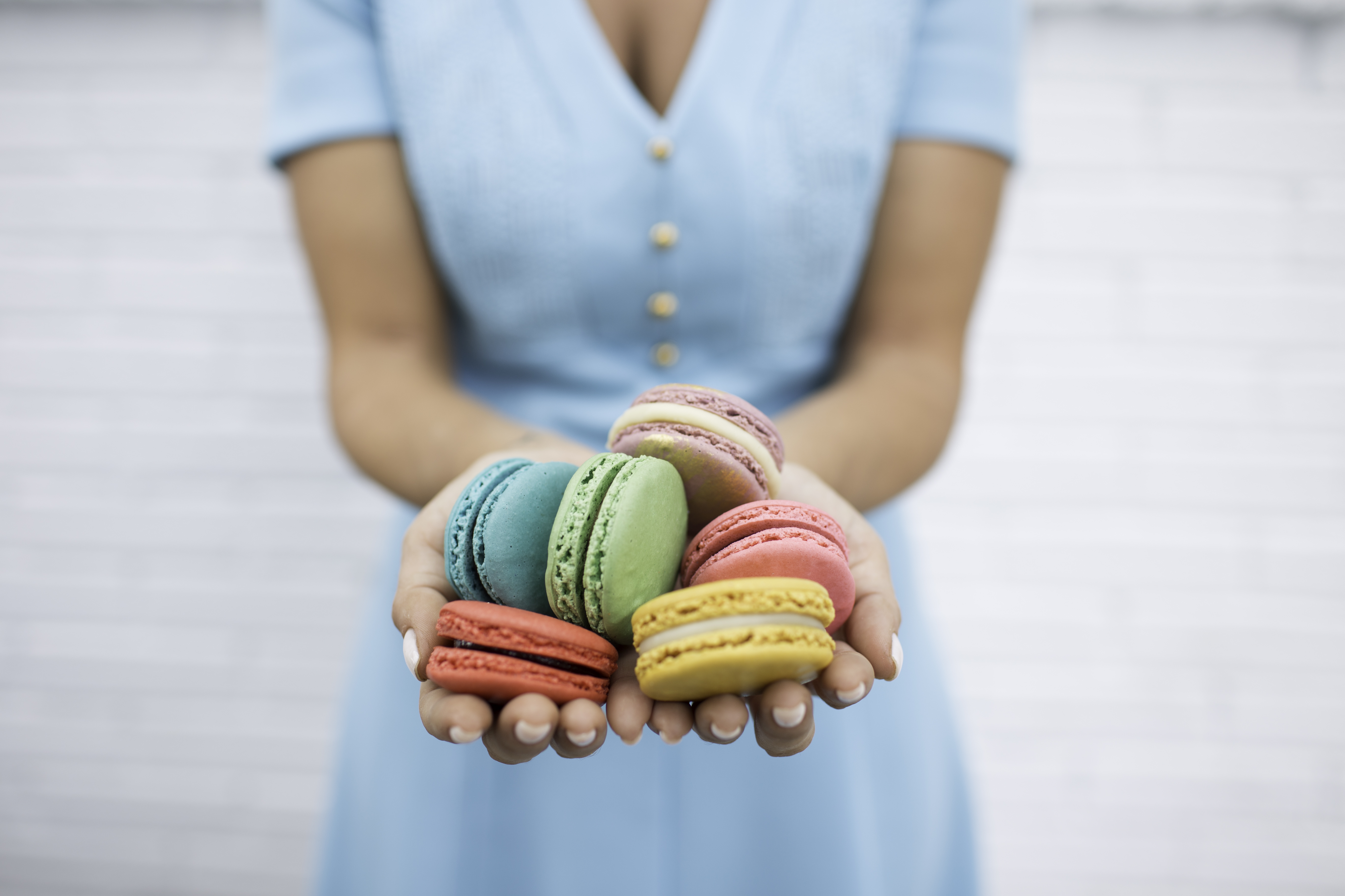 Free Macaron for First 200 at Woops! on Macaron Day