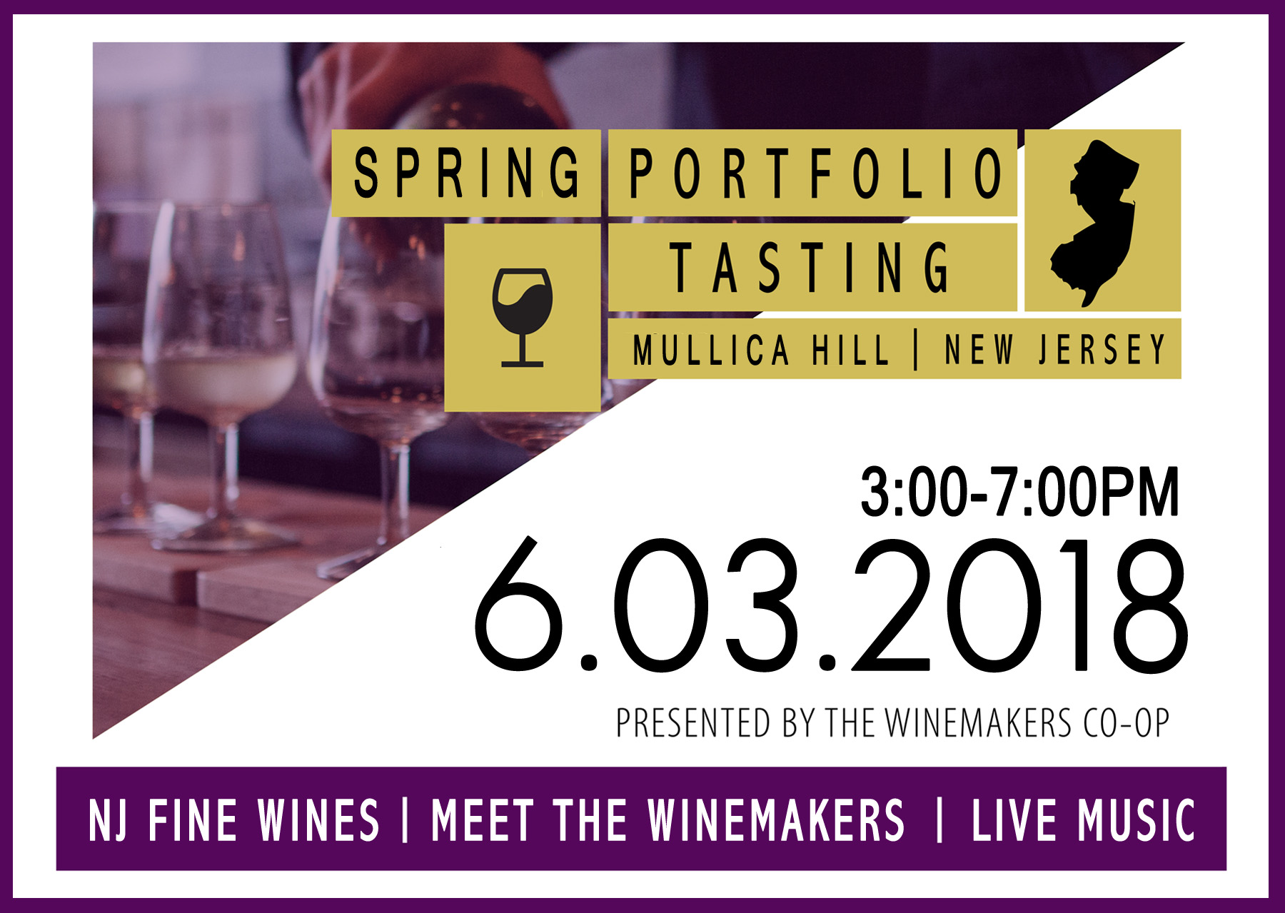 The Winemakers Co-Op Spring Portfolio Tasting at William Heritage Winery in Mullica Hill, NJ