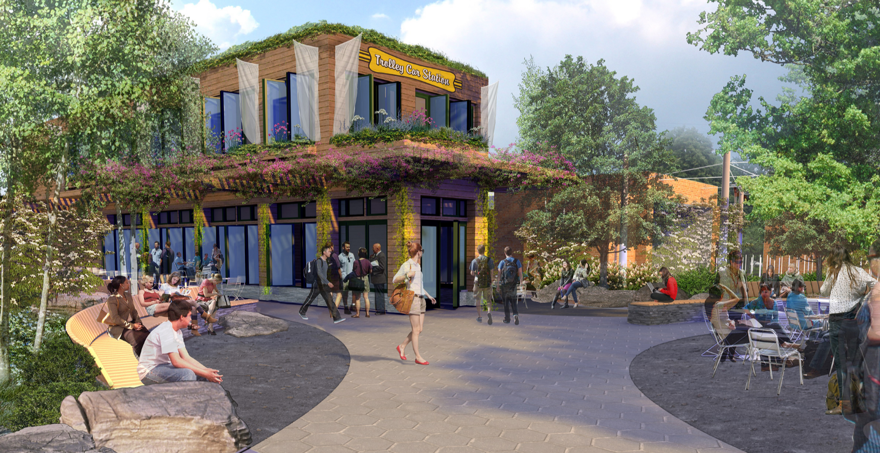 Trolley Car Station in West Philly Nears Opening