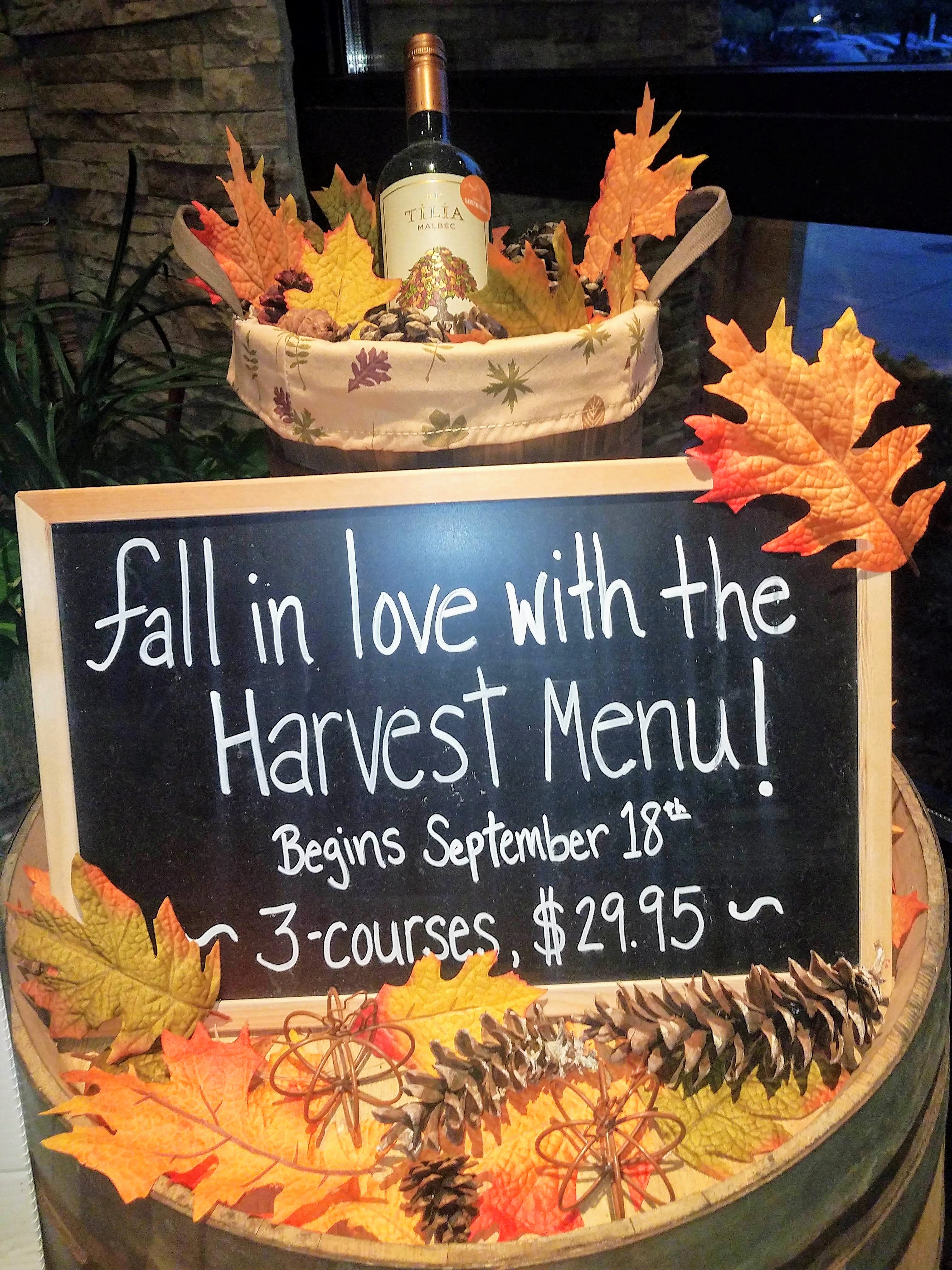 Celebrate Autumn with the Harvest Menu at Seasons 52