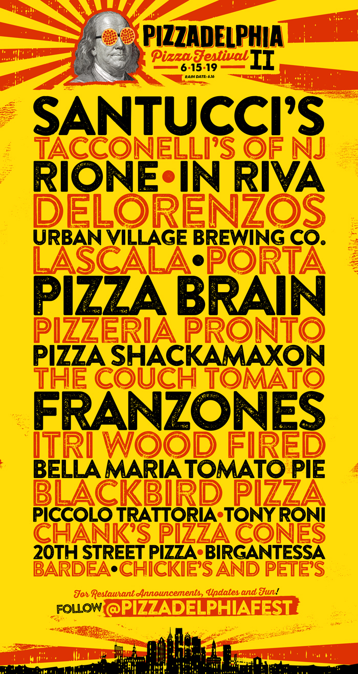 Discount Tickets to Pizzadelphia II!