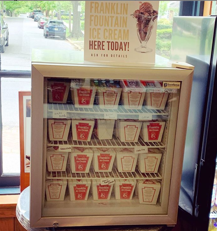 Franklin Fountain Ice Cream Available in South Jersey