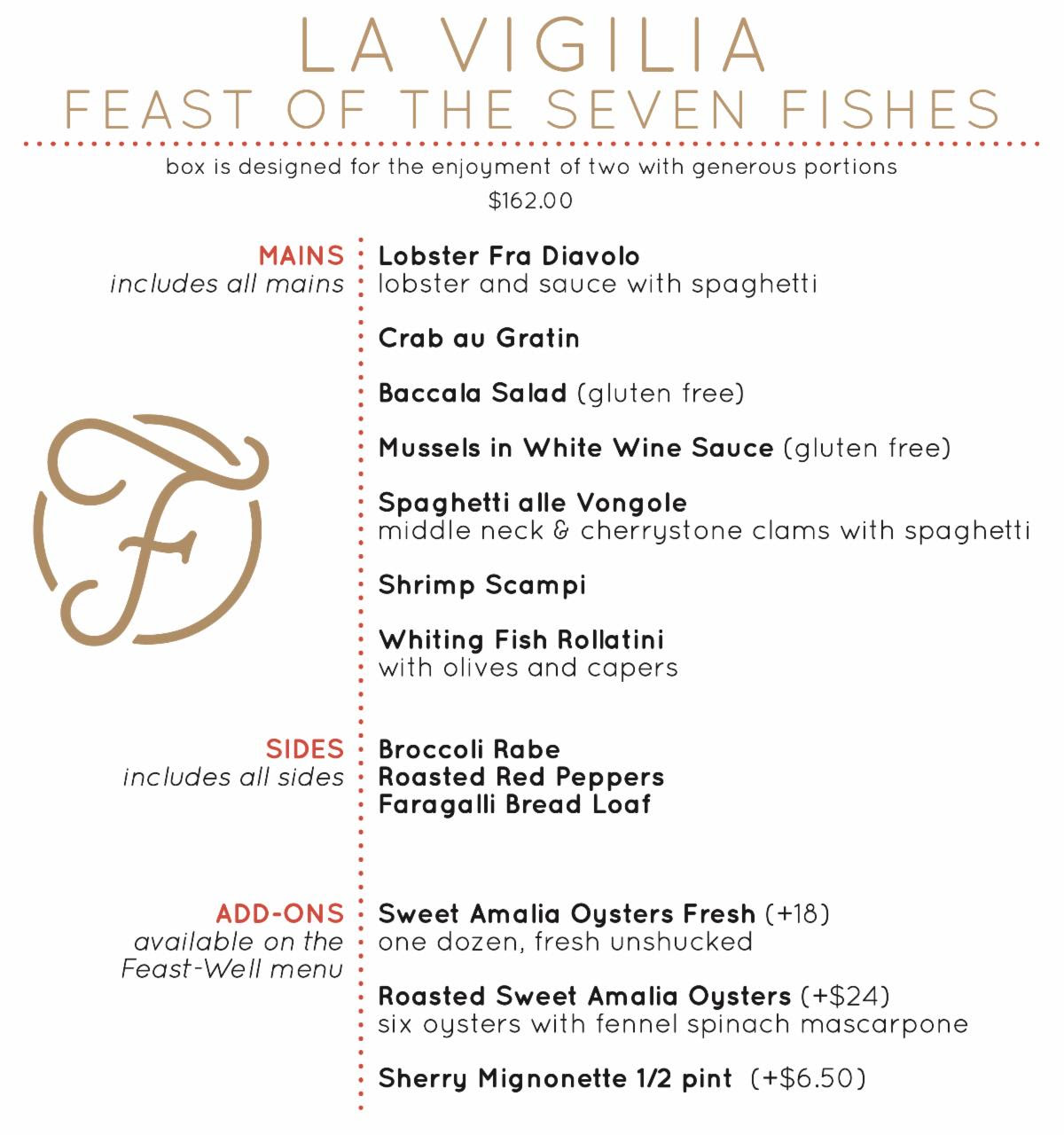 Feast Your Eyes Catering’s Feast-Well Foods Offers Holiday Meals for Two