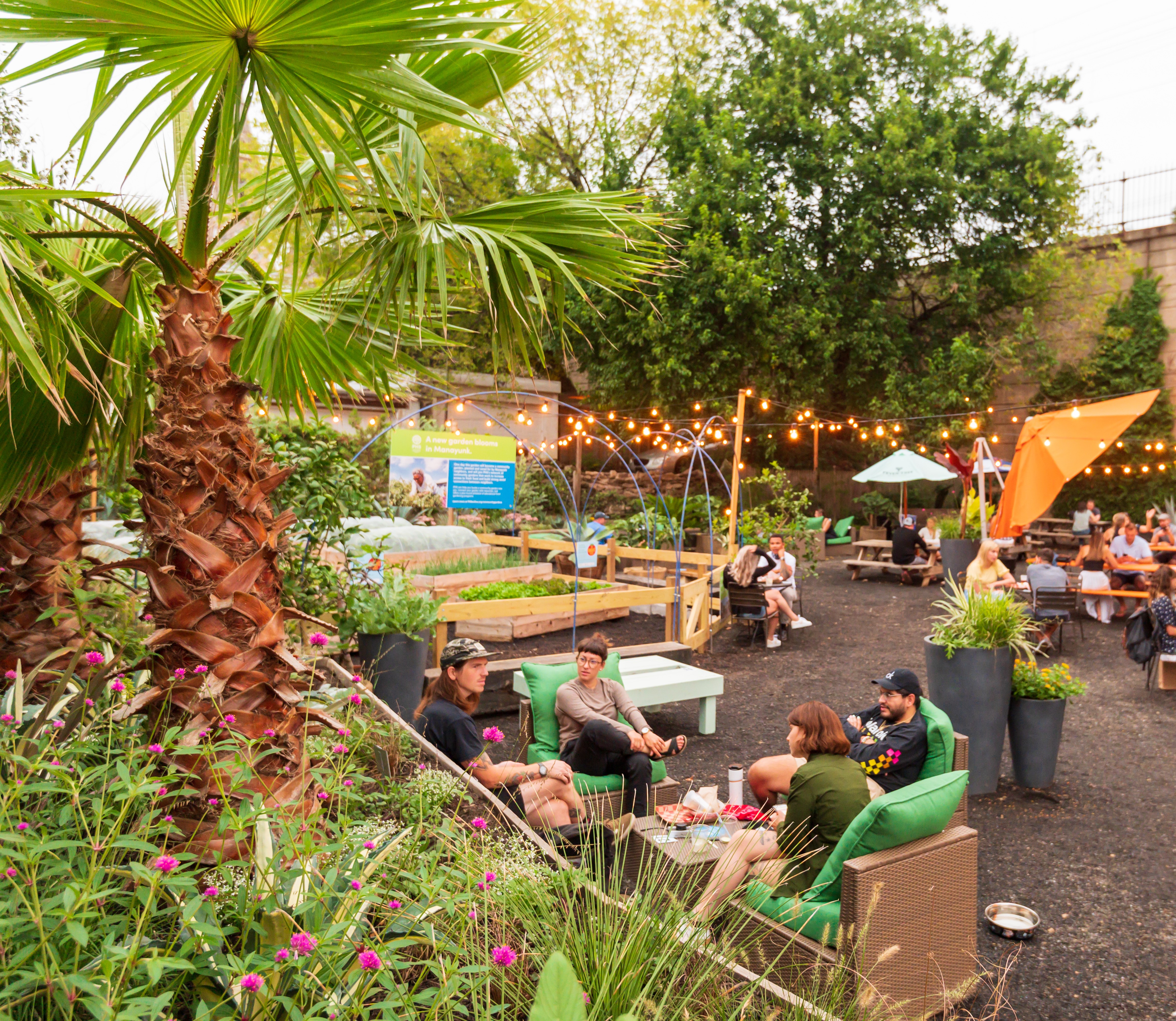 PHS Pop Up Gardens Open in Manayunk and South Street for 2021 in April