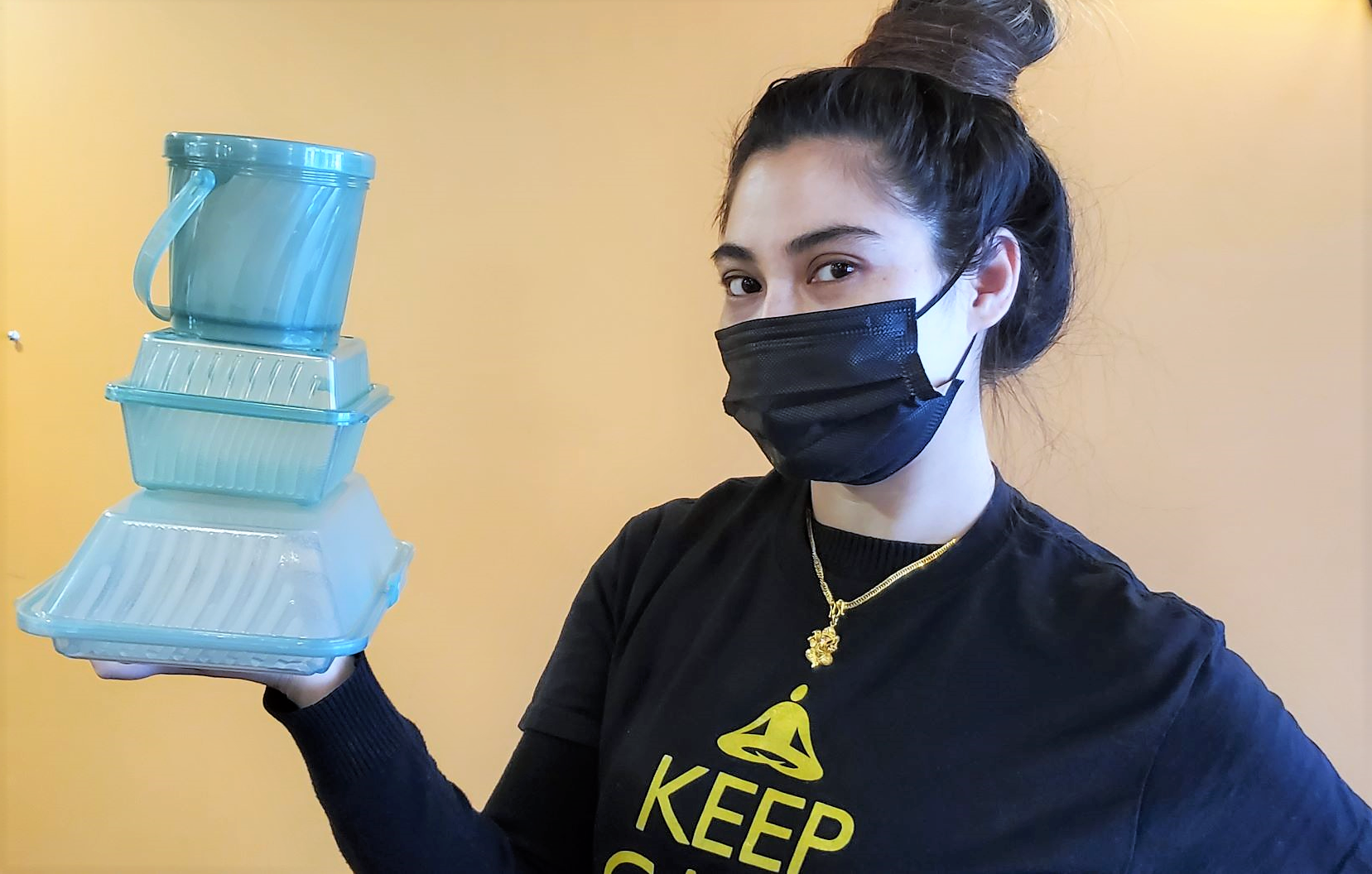 Tiffin Indian Cuisine Uses Returnable and Reusable Containers