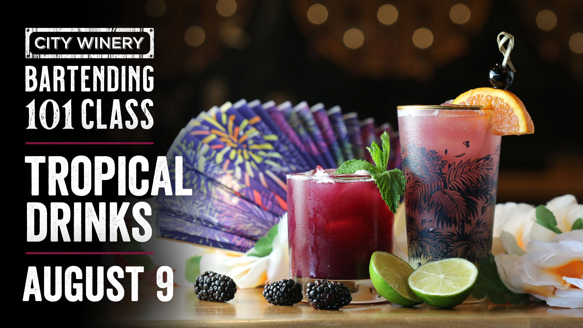 City Winery Philadelphia to host Tropical Cocktail Making Class 🍹