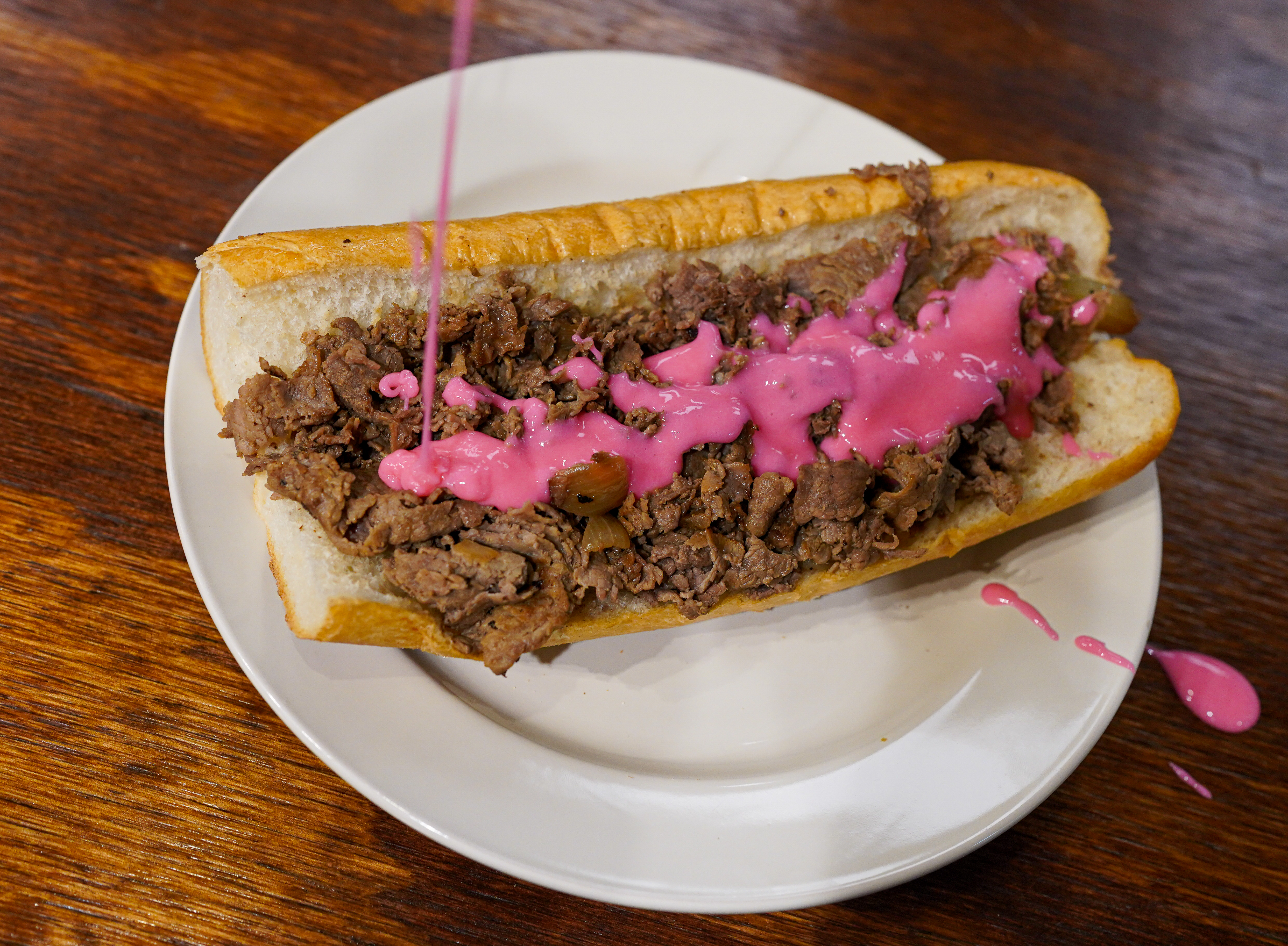 Spataro’s Offers Pink Cheesesteaks for Domestic Violence Victims Fundraiser