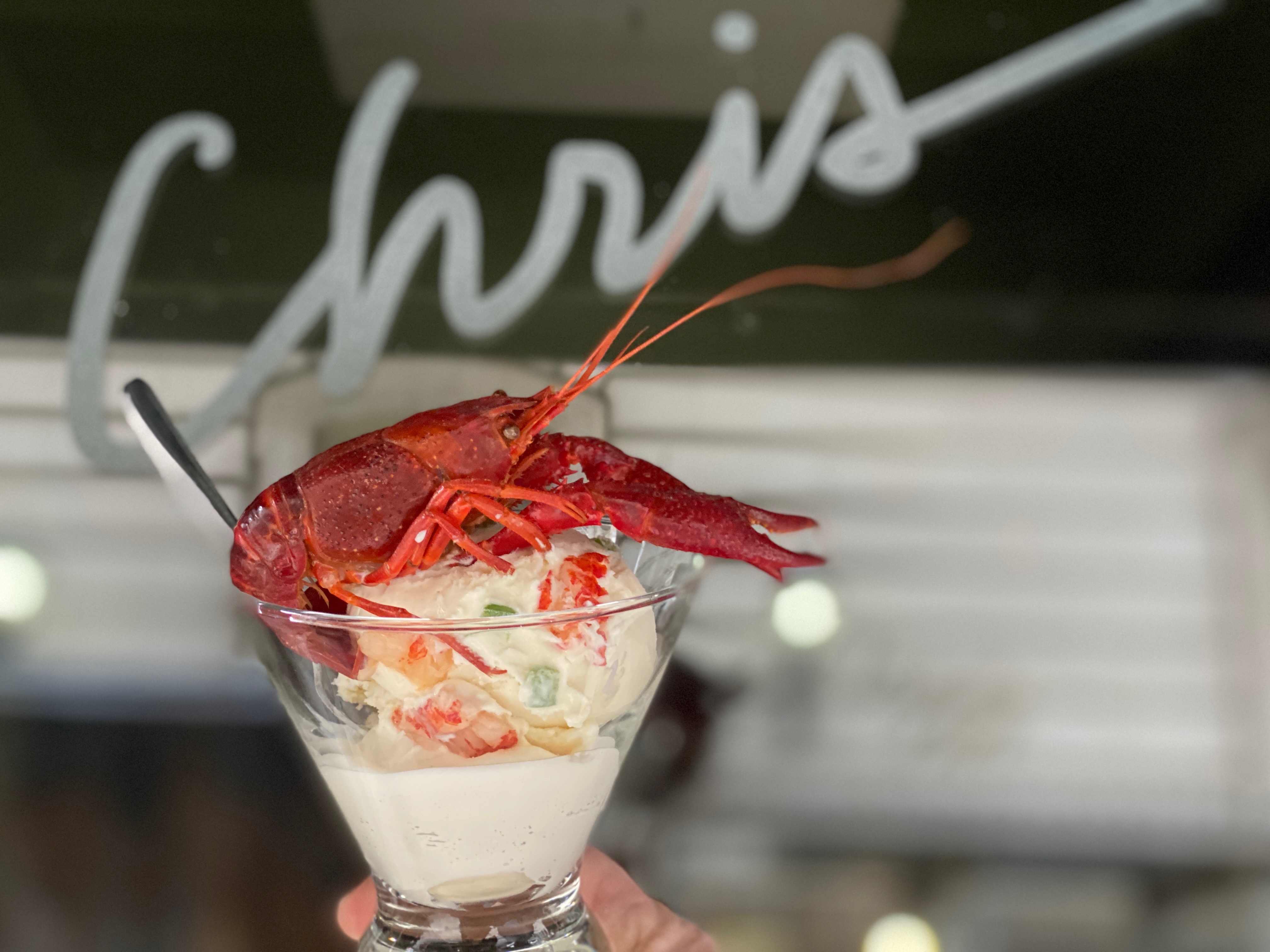 Celebrate Mardi Gras at Chris’ Jazz Cafe with Crawfish Ice Cream?!