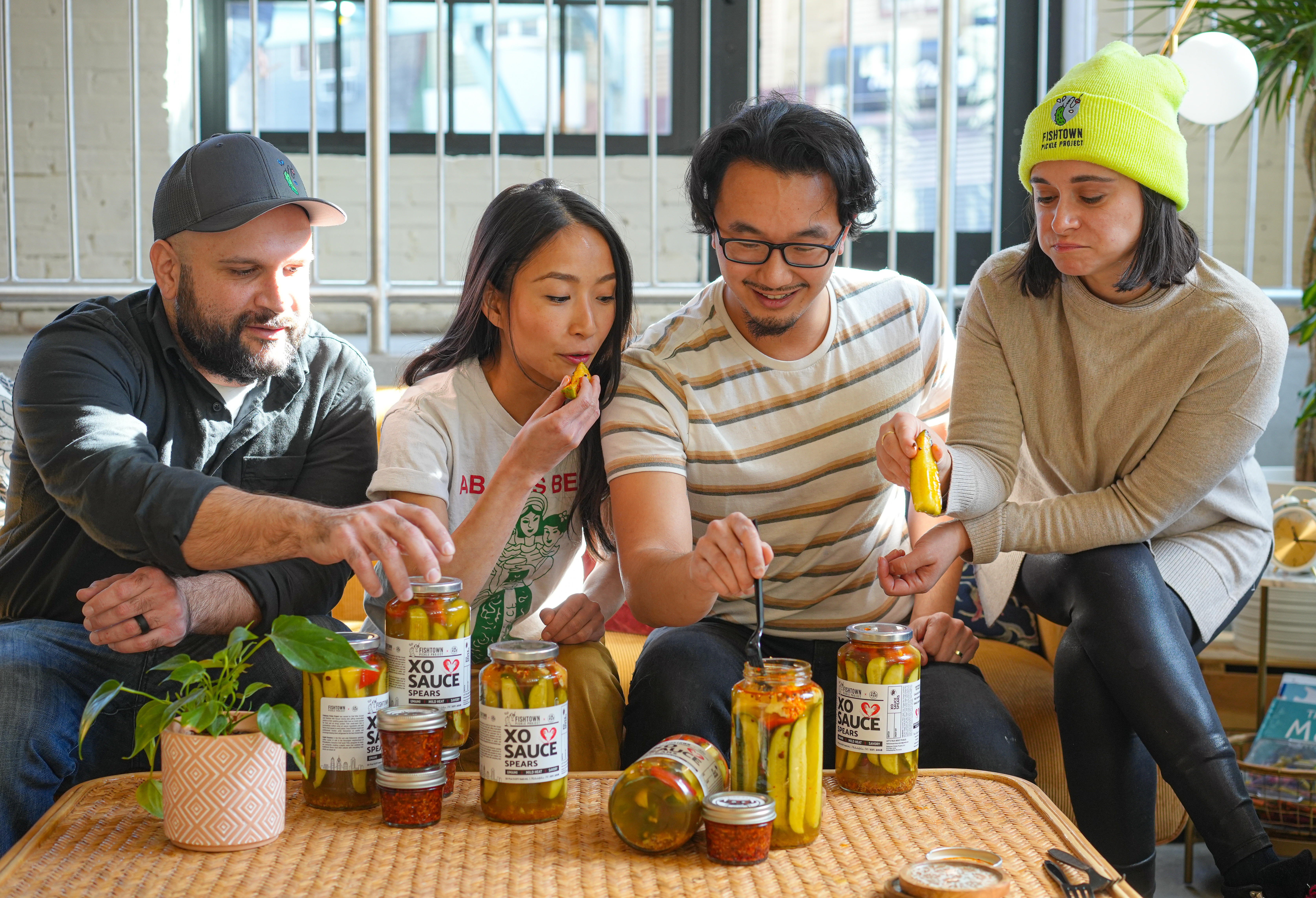 Fishtown Pickle Project Collab with Jacob Trinh on XO Sauce Pickle