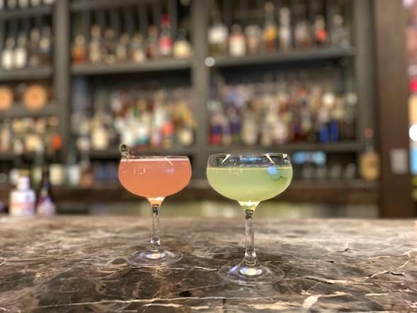 Enjoy Floral Cocktails at Bank & Bourbon in celebration of the PHS Flower Show