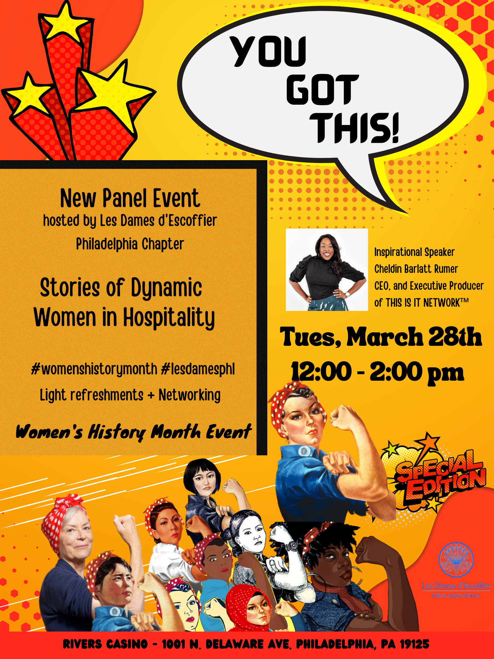 Philadelphia Women in Hospitality Symposium at Rivers Casino