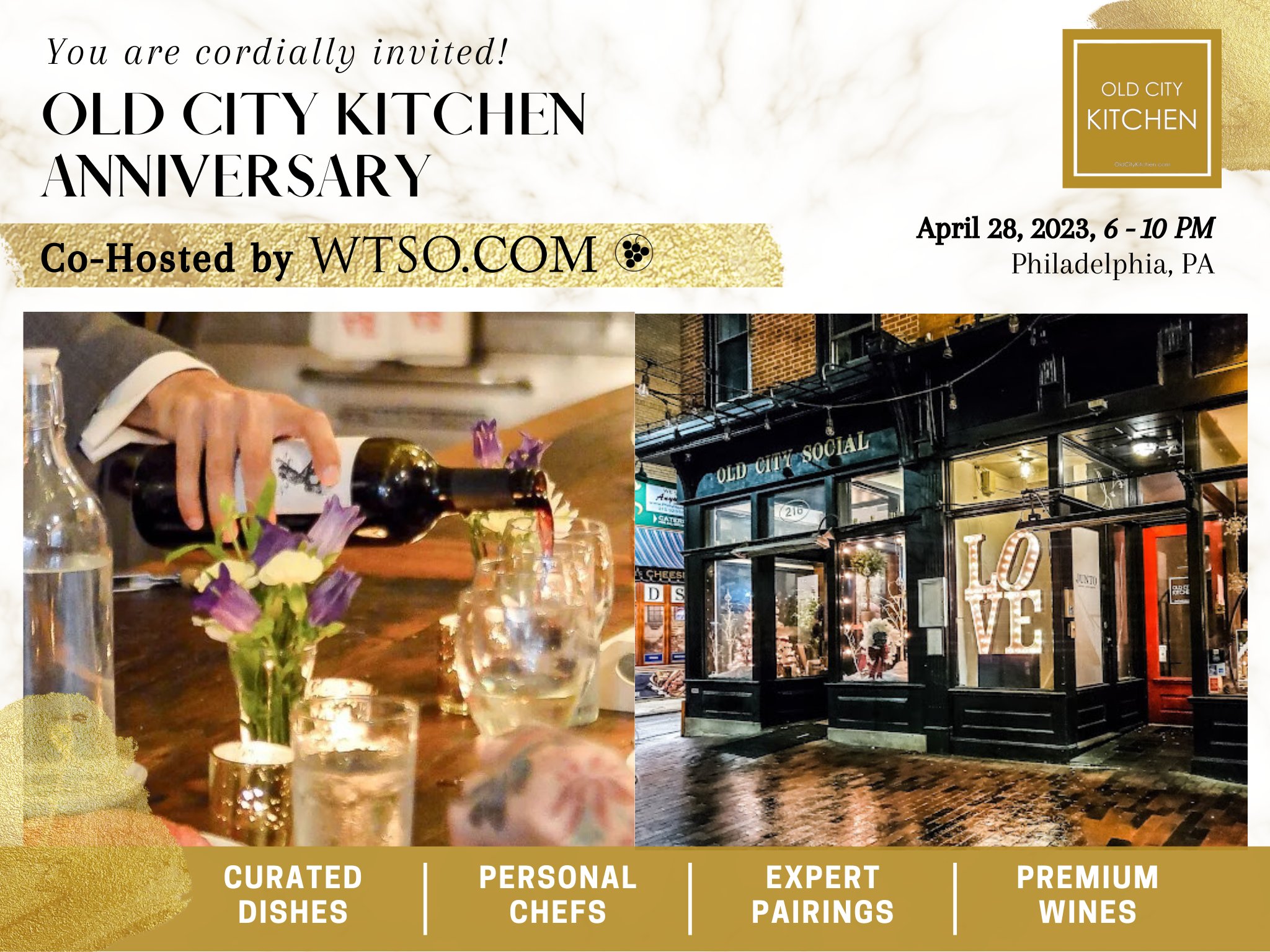 Old City Kitchen to Celebrate One Year Anniversary!