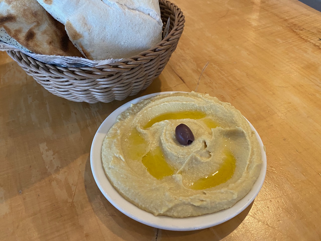 Complimentary Hummus at Arpeggio BYOB in Spring House on Saturday, May 13th